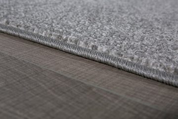 Teppich Feodora, my home, rechteckig, Höhe: 11 mm, Kurzflor, Uni-Farben, ideal im Wohnzimmer & Schlafzimmer