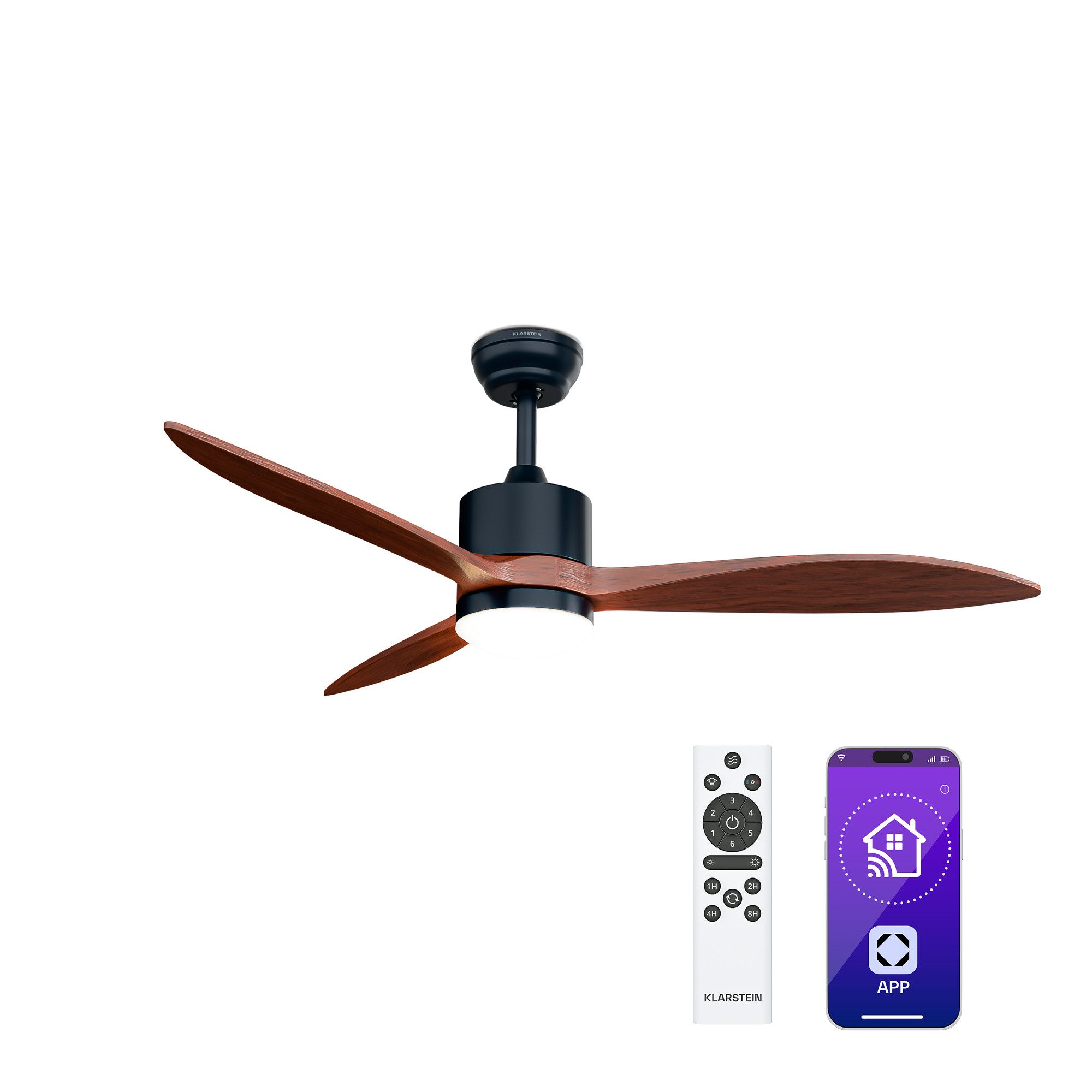 Klarstein Bodenventilator SkyBreeze Smart Deckenventilator, Deckenventilato günstig online kaufen