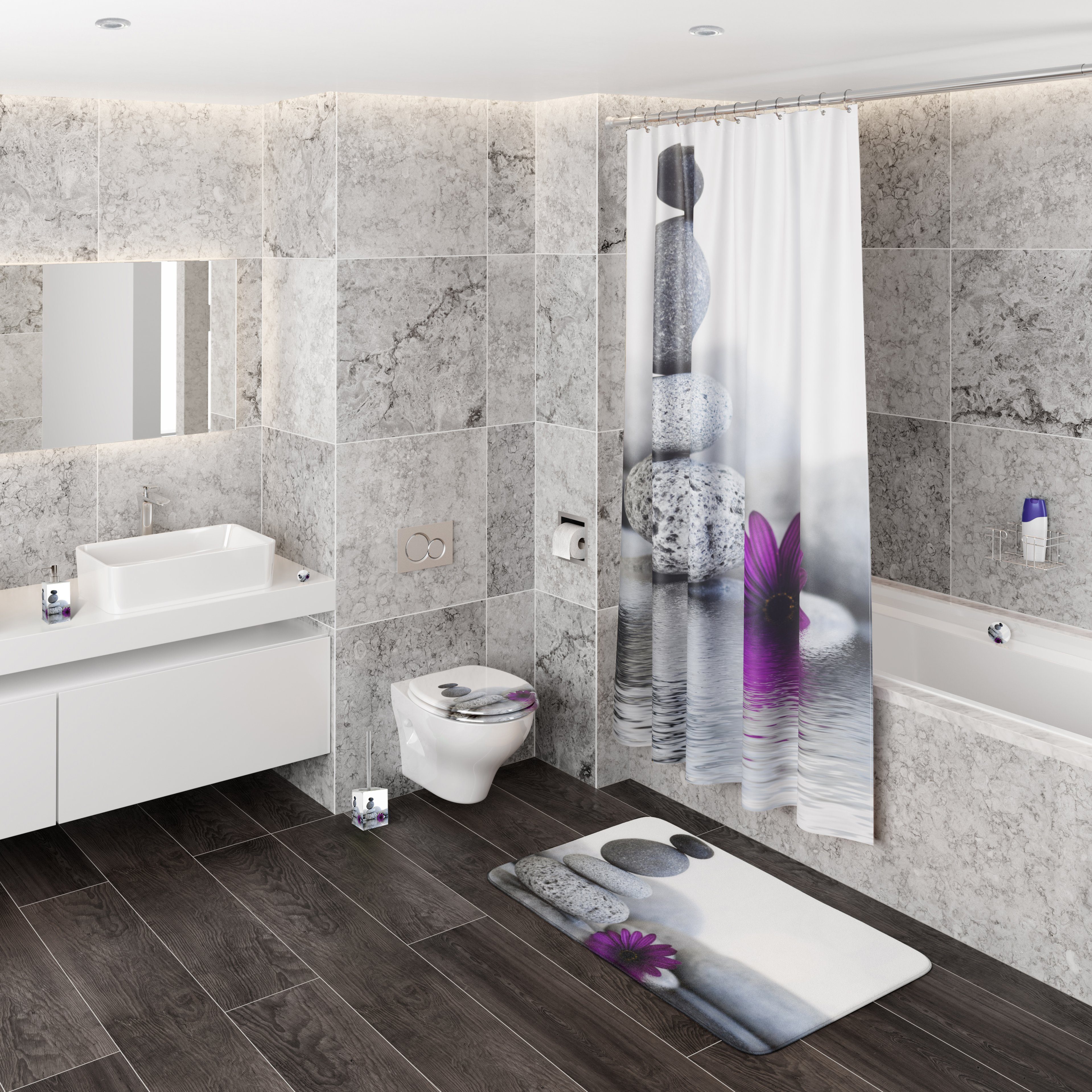Sanilo WC-Reinigungsbürste mit Motiv, viele schöne WC Bürsten zur Auswahl, Klobürste mit auswechselbarem Bürstenkopf, modern & stylish – Bild 5 von 5