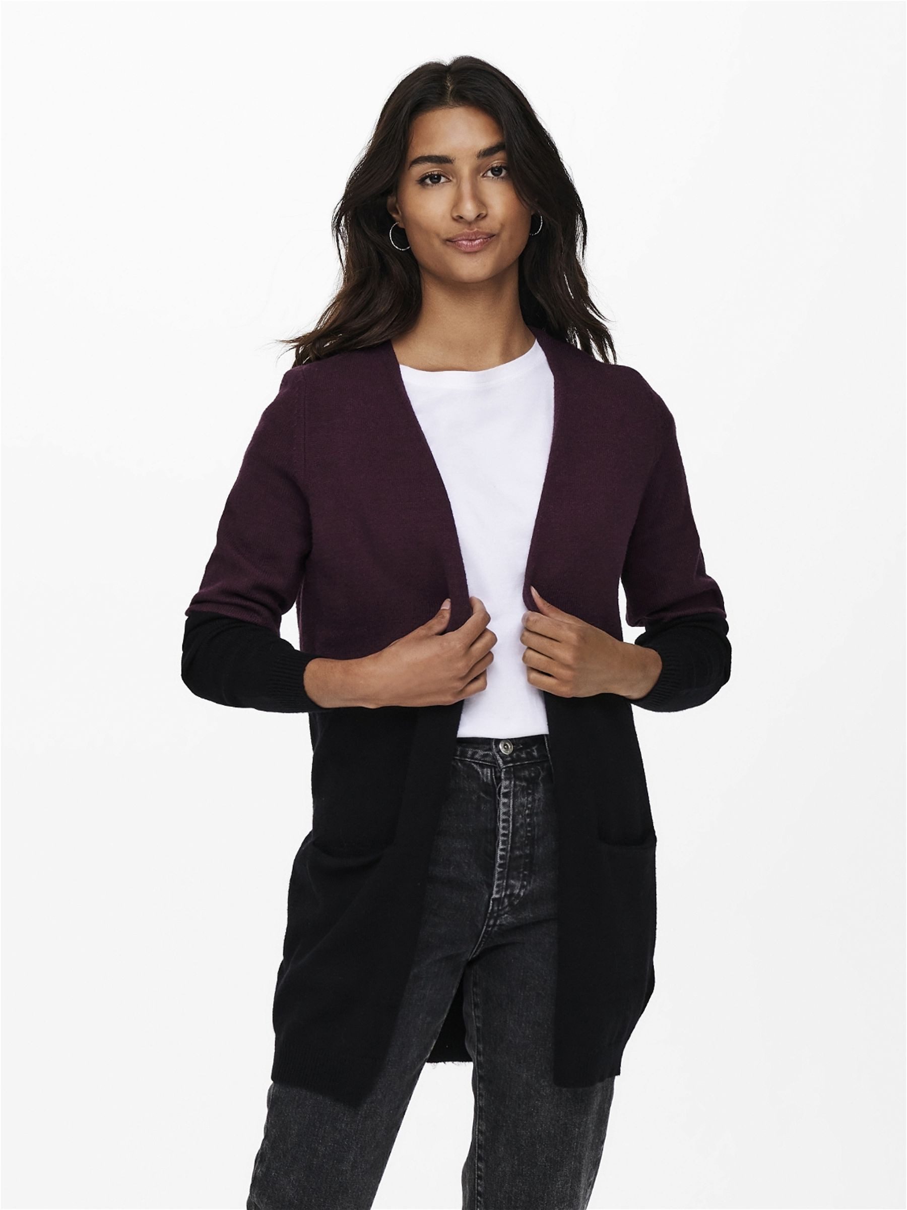 ONLY Longstrickjacke ONLQUEEN L/S LONG CARDIGAN günstig online kaufen