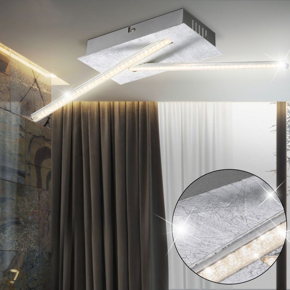Globo LED Deckenleuchte, LED Decken Lampen Esszimmer Leuchten Kristalle Stäbe Flur Strahler