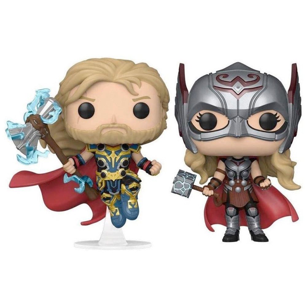 MARVEL Actionfigur Funko POP! Marvel Thor Love and Thunder 2er Pack Thor & Mighty, 10 cm