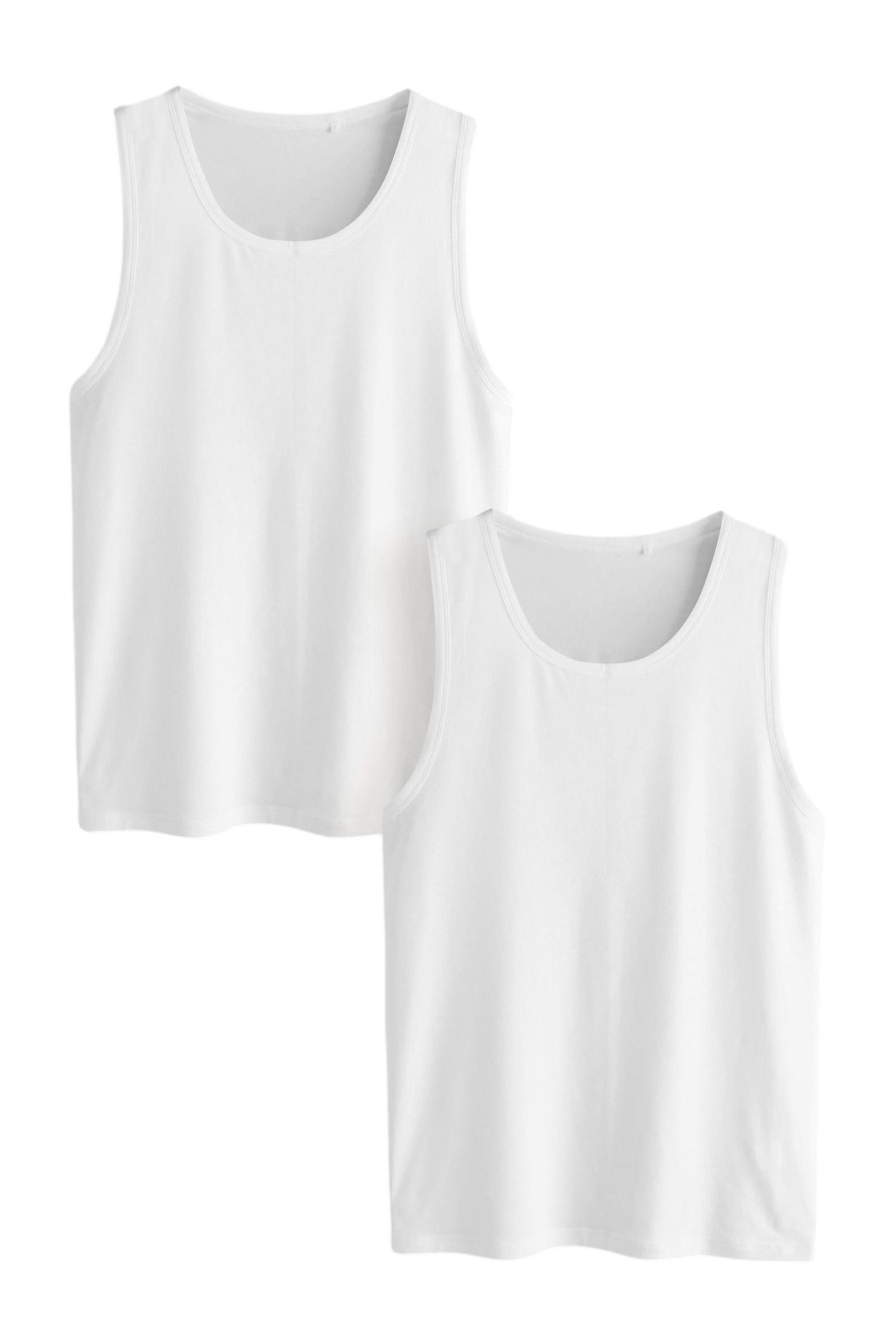 Next Trägertop Trägerhemden aus Modal, 2er-Pack (2-tlg)
