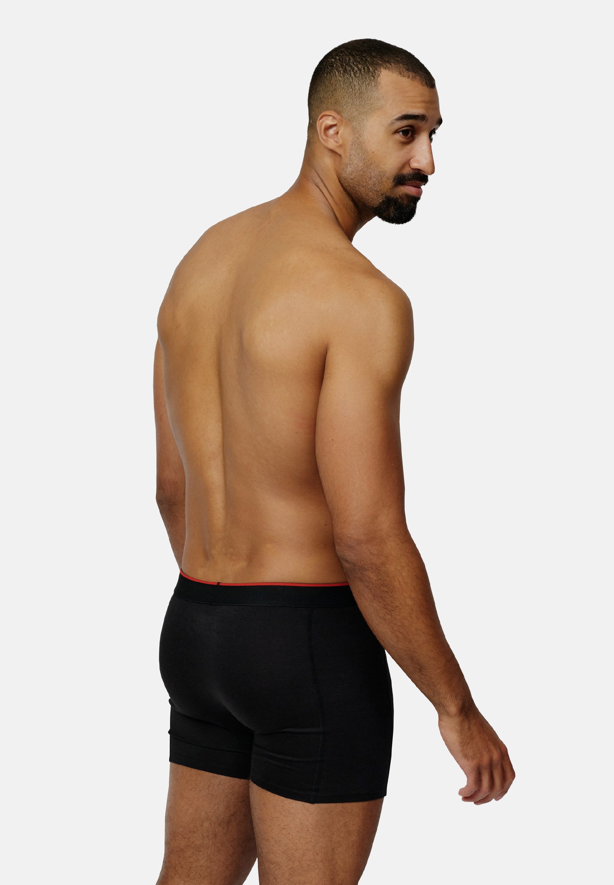 DANISH ENDURANCE Boxershorts Bamboo Trunks with fly (6-St) Superweich mit elastischem Bund, Bambus Unterhosen für Männer