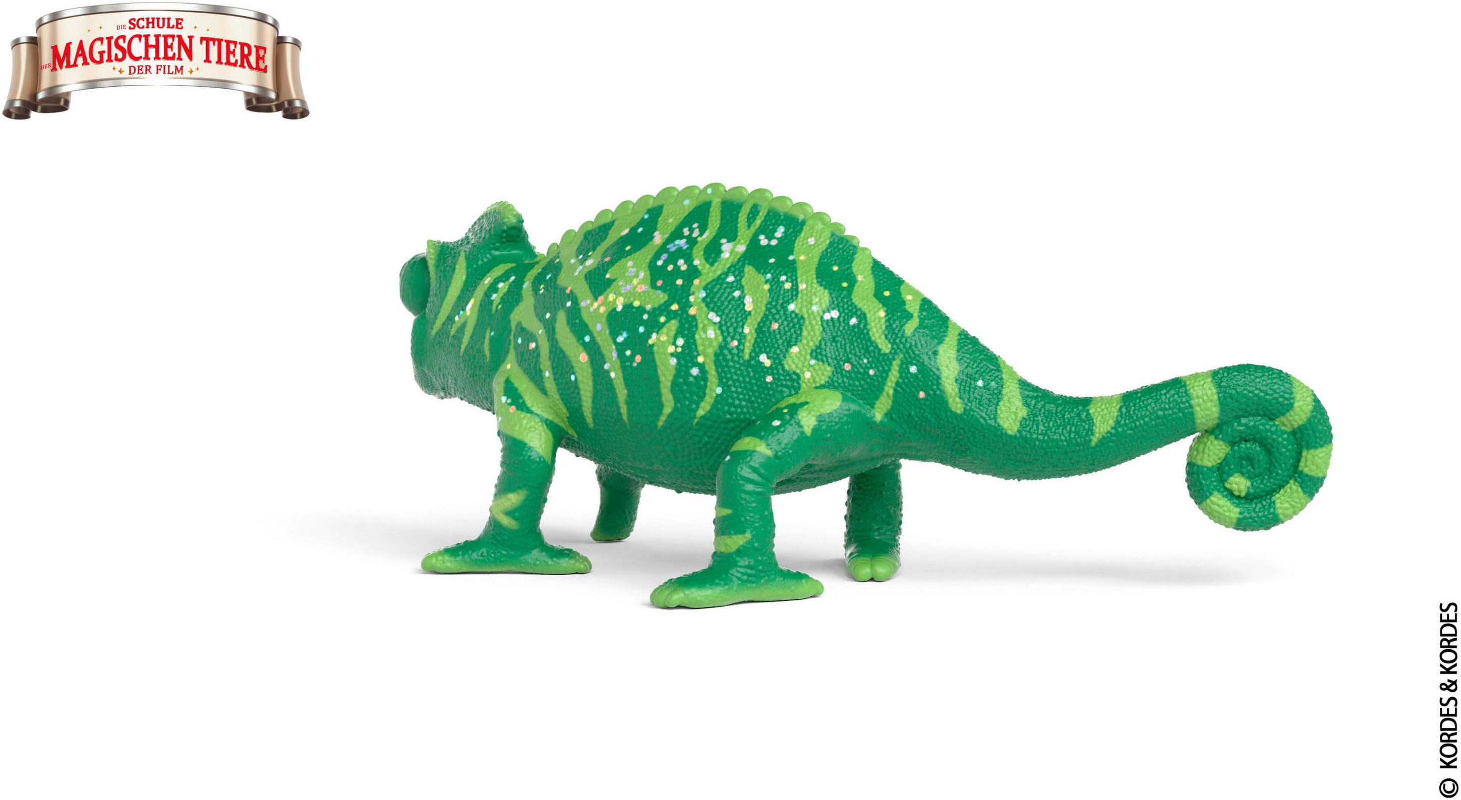 Schleich® Spielfigur Die Schule der magischen Tiere, Caspar das Chamäleon (14911)