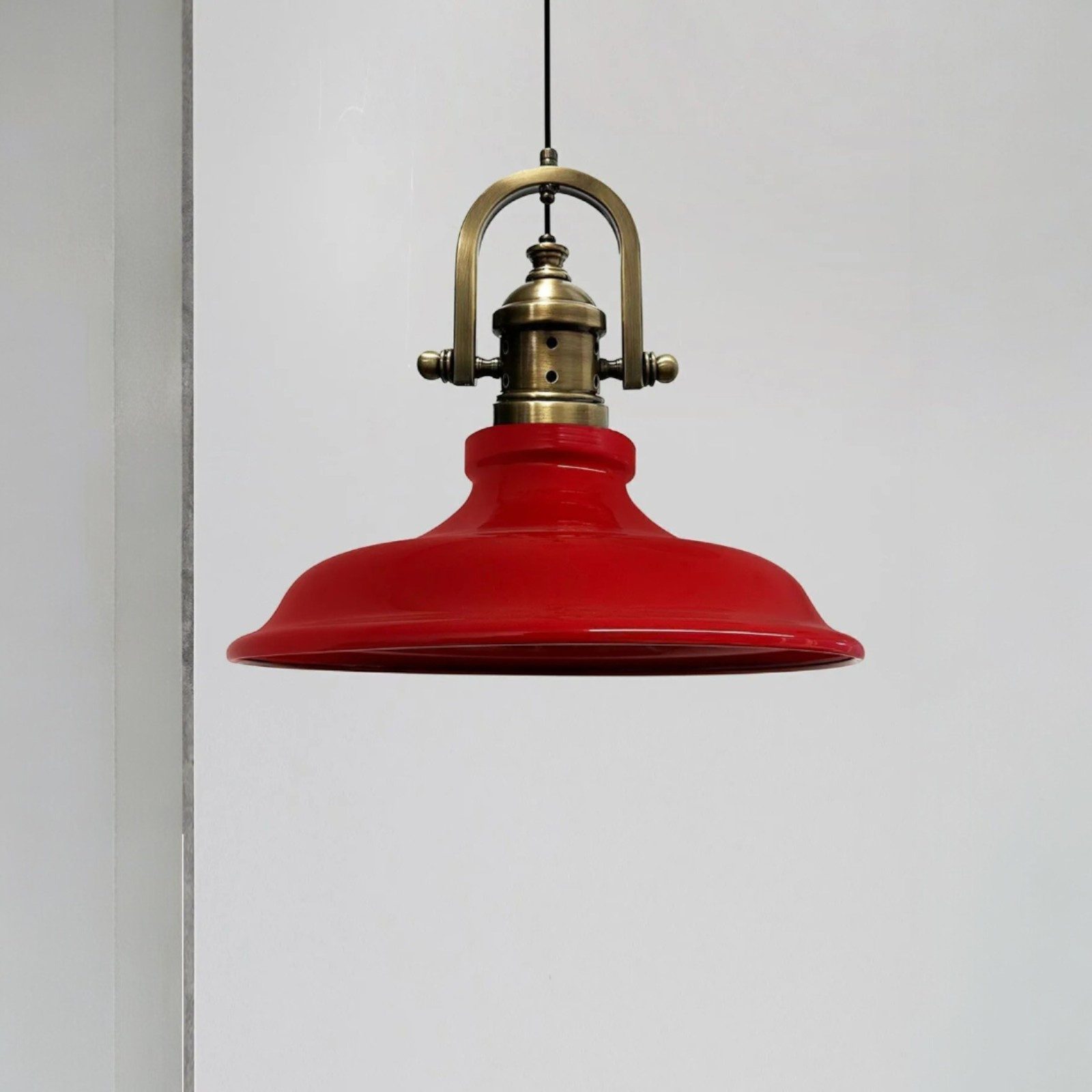 Bamyum Pendelleuchte Pendelleuchte Bergo Ø40 cm, Metall Hängelampe, ohne Leuchtmittel