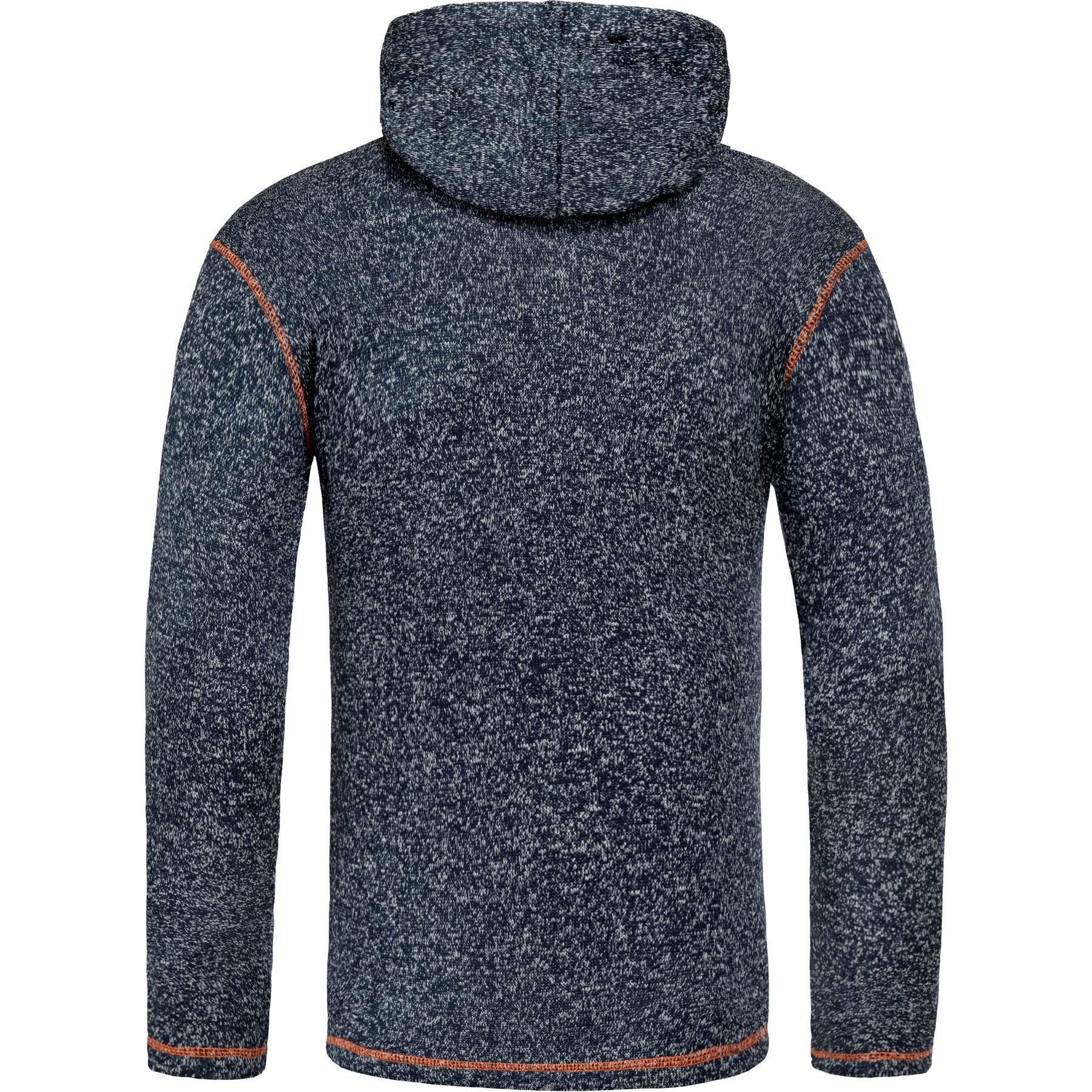Nebulus Hoodie JAKE, P5238 - Herren, navy-orange, 3XL