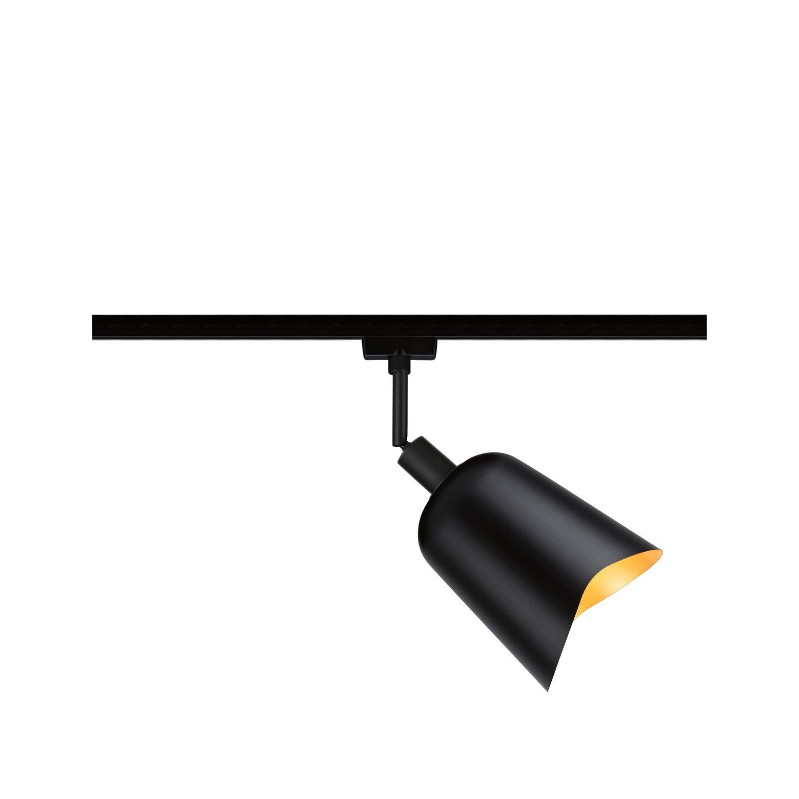 Paulmann Lampenschirm U-Rail Alvaro schwarz/gold DecoSystems günstig online kaufen