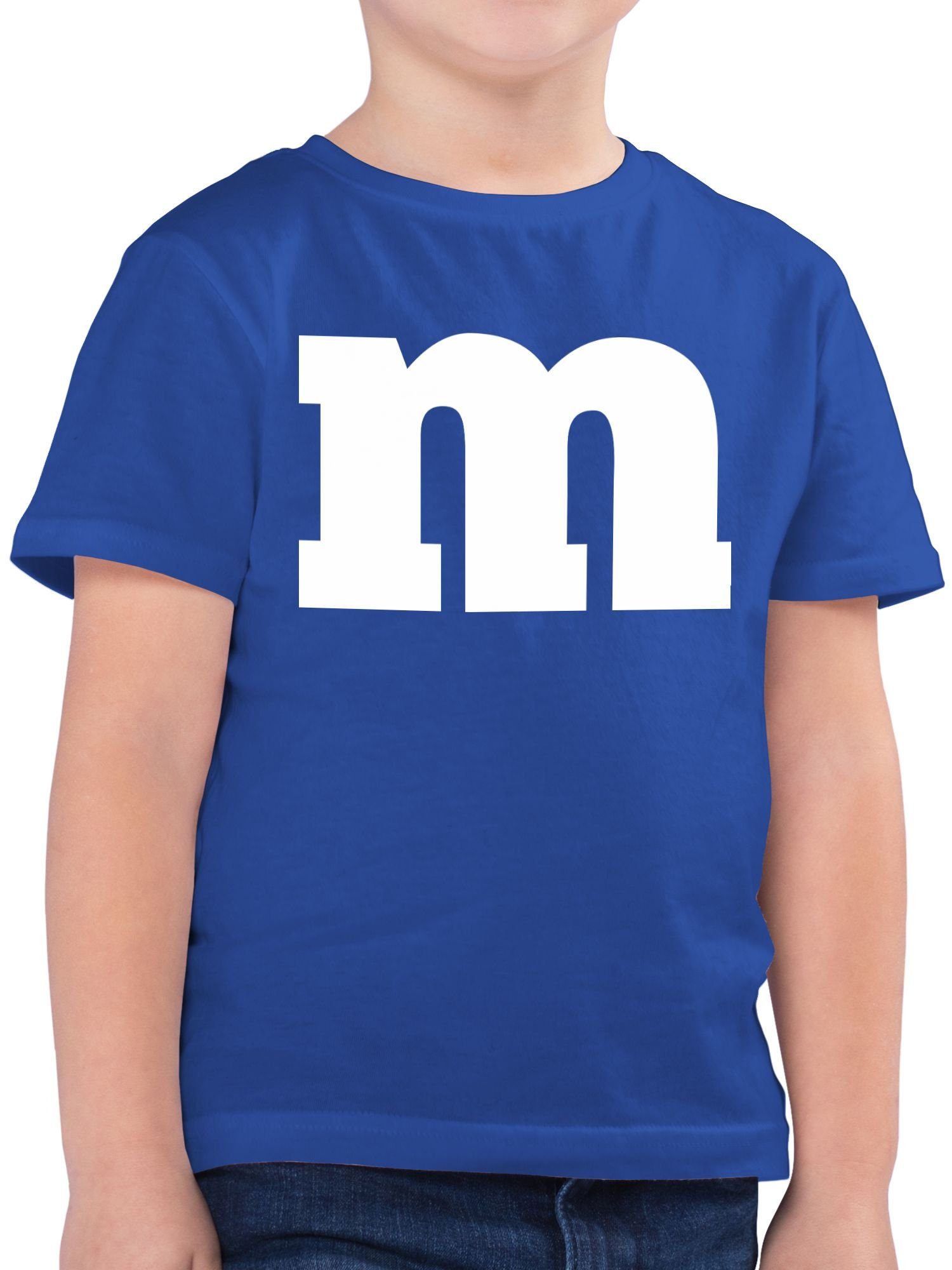 Shirtracer T-Shirt M Aufdruck Karneval & Fasching 1 Royalblau