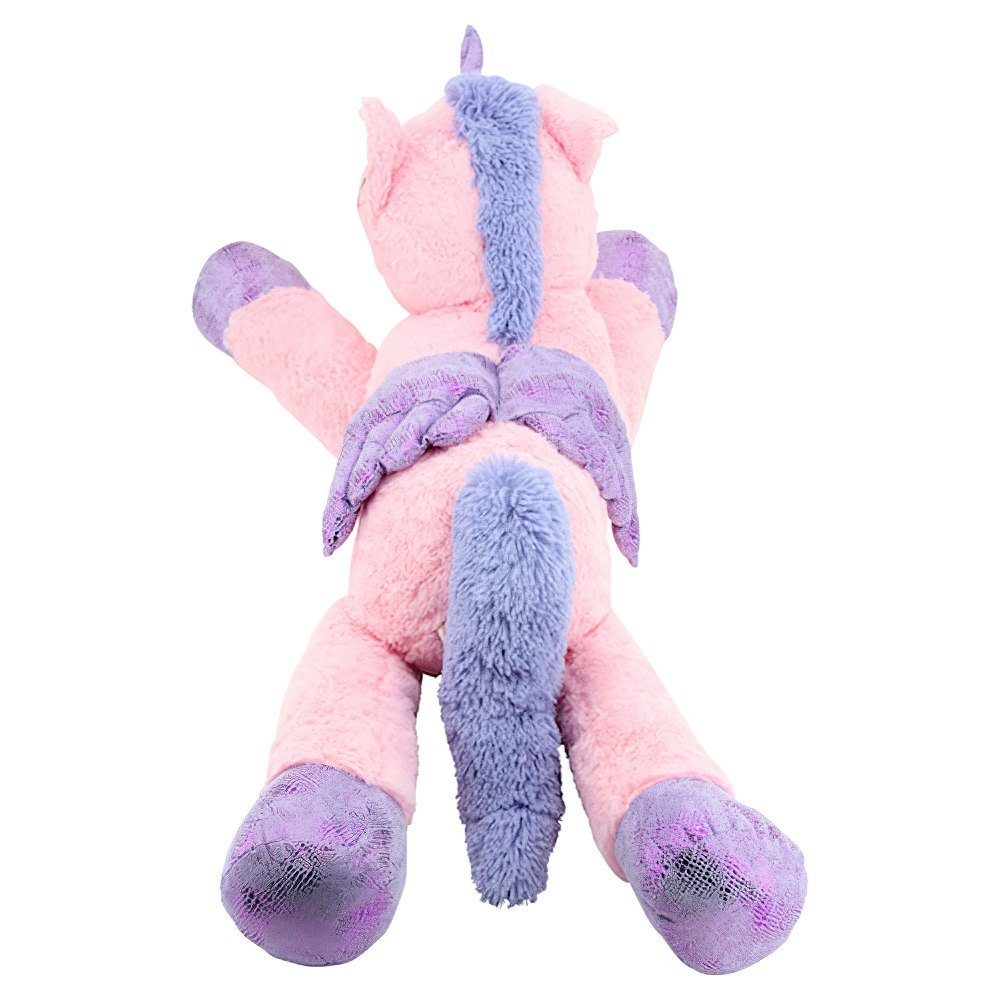 Sweety-Toys Kuscheltier Sweety Toys 8049 XXL Einhorn Plüschtier Kuscheltier 130 cm rosa
