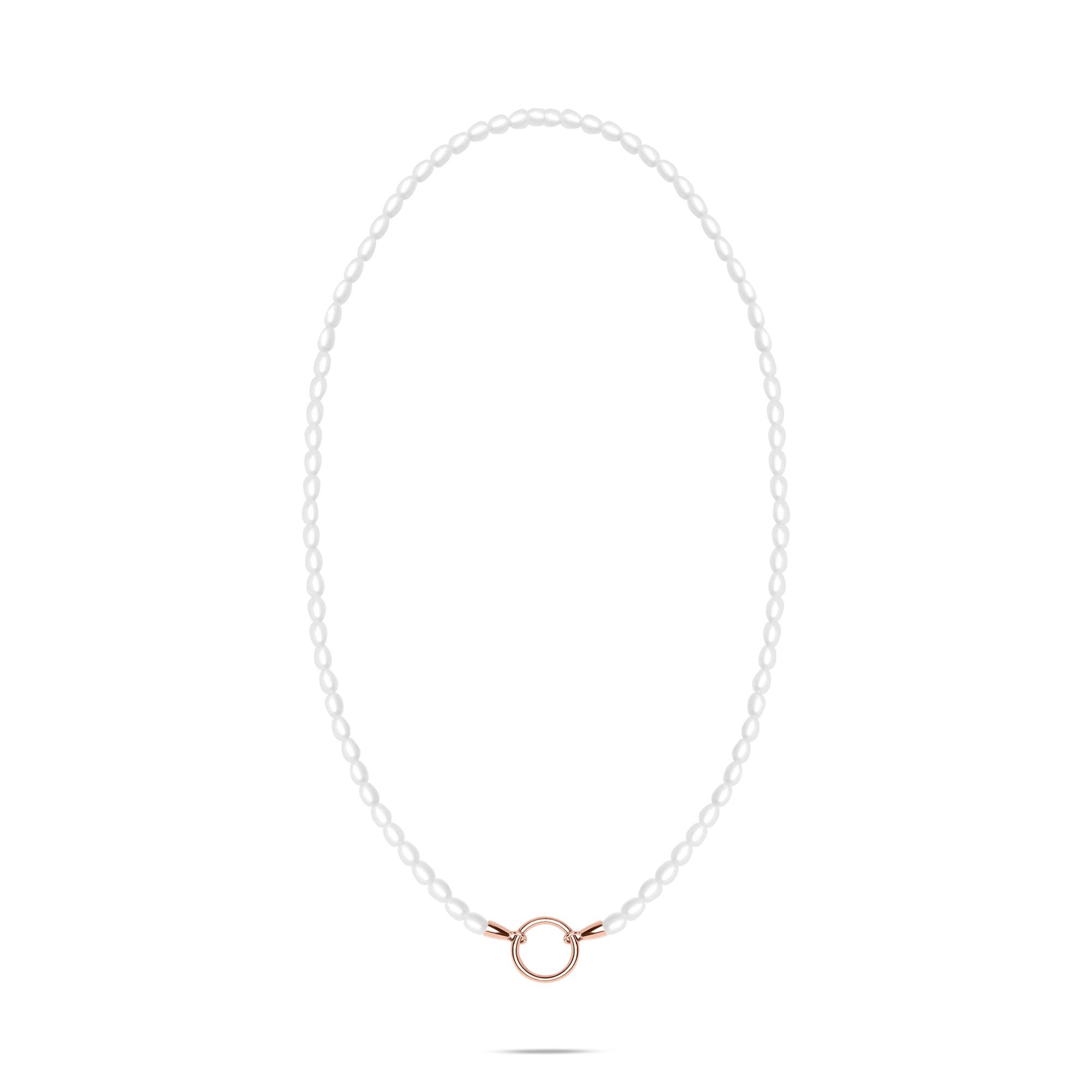 Tamaris Perlenkette Pearl Charms, mit Glasperle