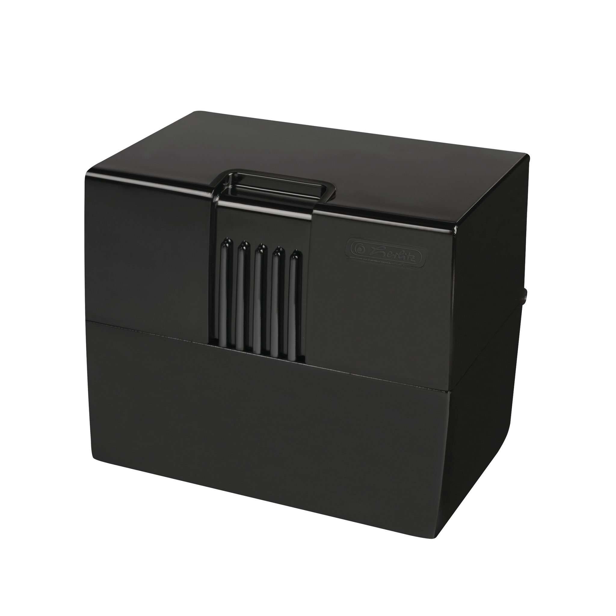 Herlitz Karteikasten Herlitz Karteikasten mit 100 Karteikarten / Lernbox / DIN A8 / Farbe: