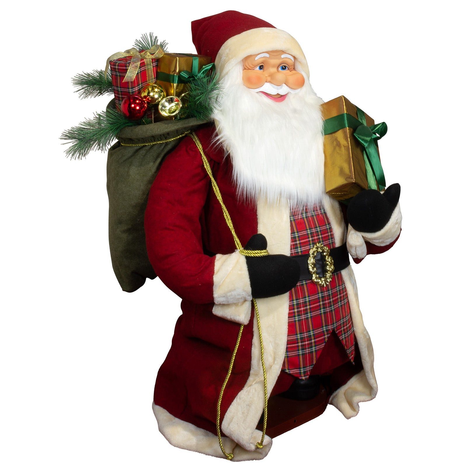Christmas Paradise Weihnachtsmann XXL Deko Figur 230 cm (Weihnachtsmann, 1 St., Weihnachtsdeko), rot