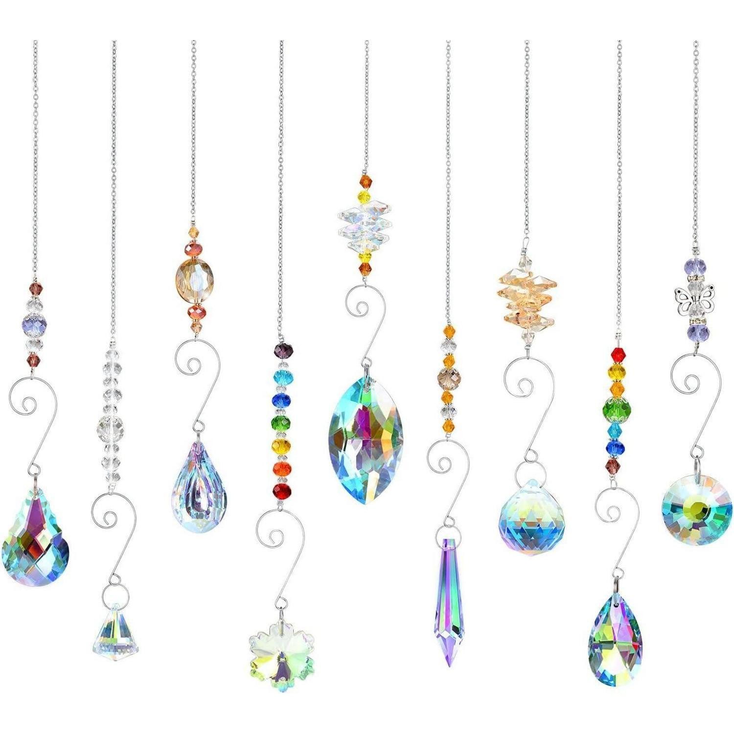 LuxusKollektion Küchenorganizer-Set 9er Set Kristall Sonnenfänger Deko Anhä günstig online kaufen