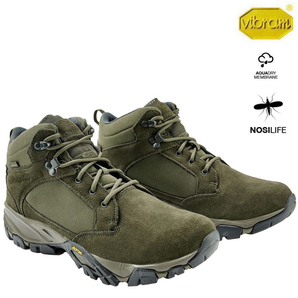 Craghoppers Craghoppers Salado Mid Boot – wasserdicht & insektenabweisend, green Wanderschuh