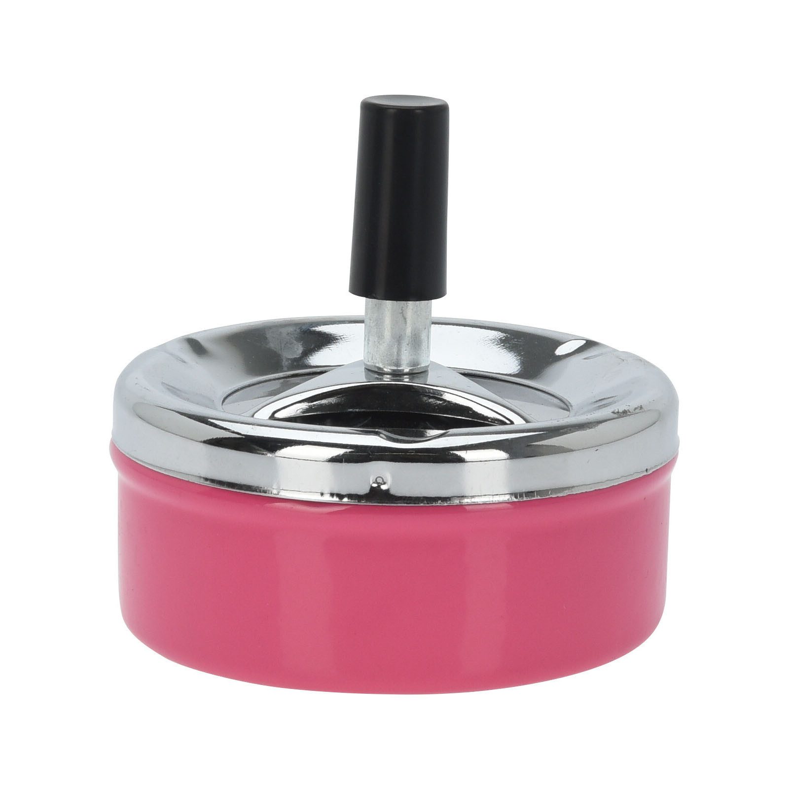 HAC24 Aschenbecher Drehaschenbecher Windaschenbecher Drehascher Sturmaschenbecher, Metall, Ø 9 cm