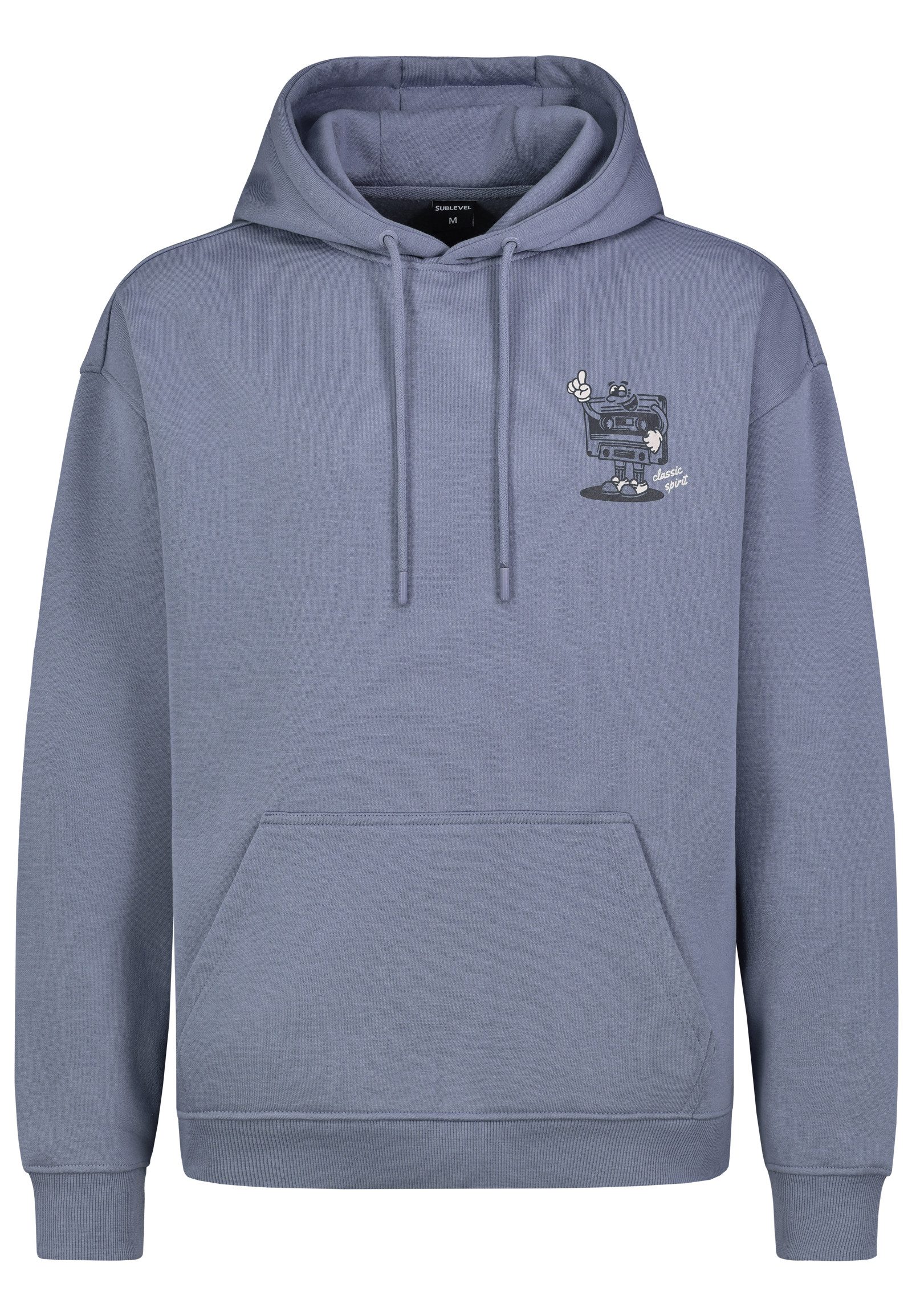 SUBLEVEL Hoodie Herren Kapuzenpullover mit Prints Sweater, Kapuzensweatshir günstig online kaufen