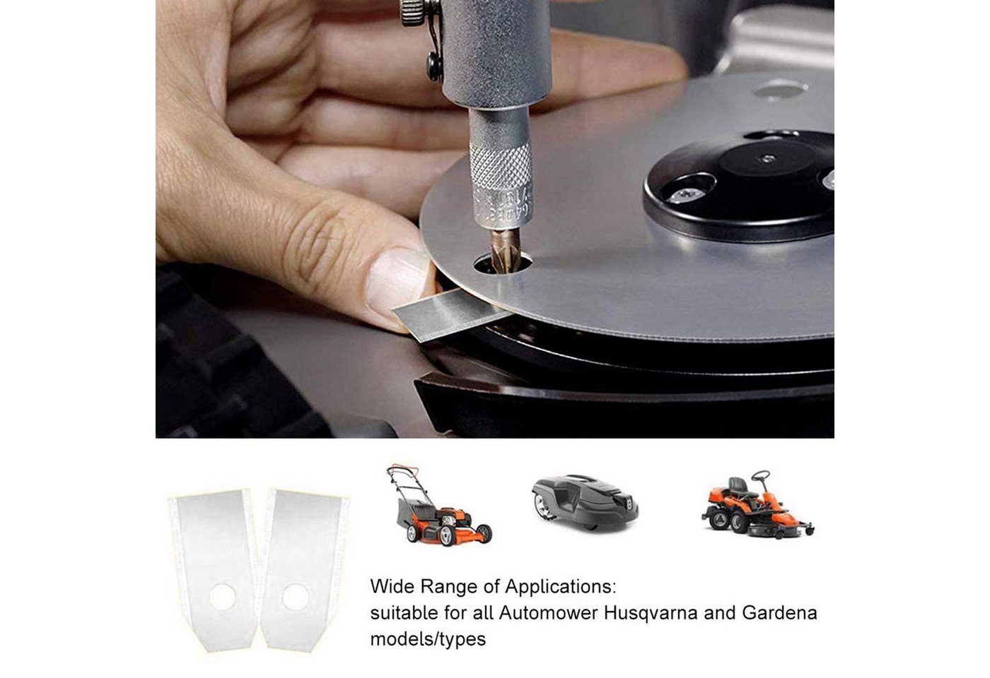 VERCO Mährobotermesser für Gardena und... VERCO Mährobotermesser für Gardena und...