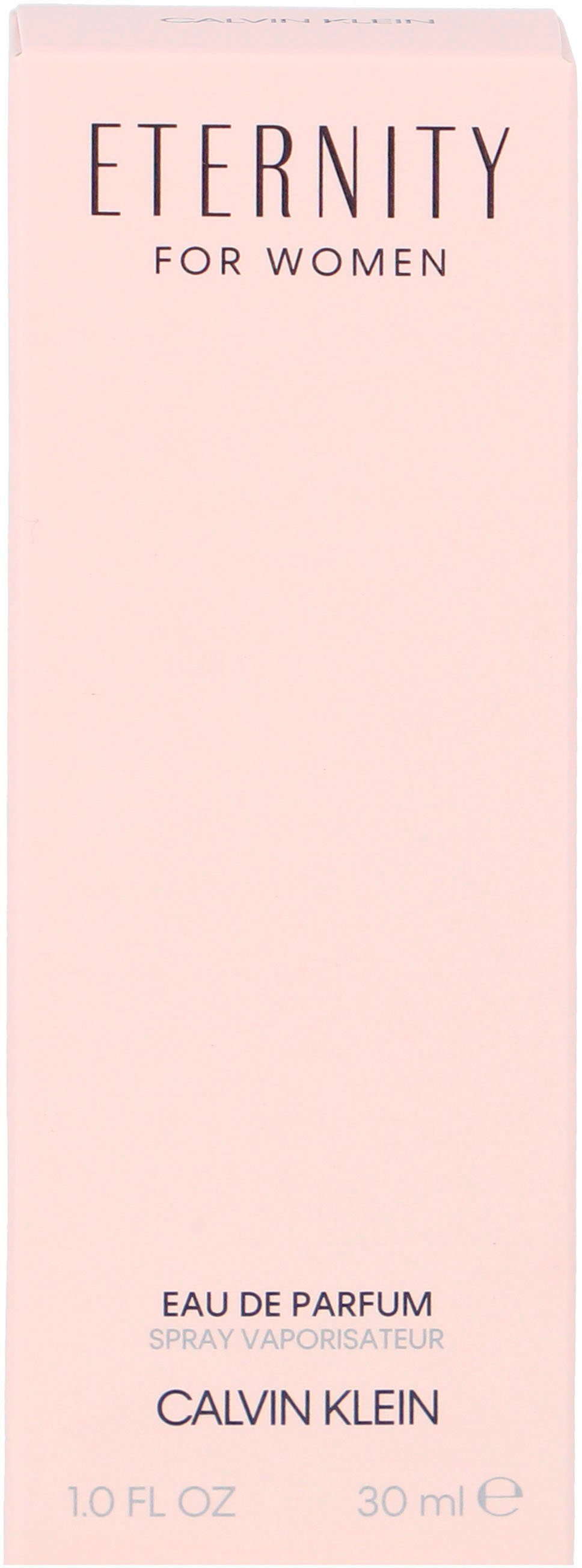 Calvin Klein Eau de Parfum ETERNITY, EDP, mit blumig würziger Note