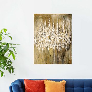 Posterlounge Wandfolie Christin Lamade, Blumen abstrakt, Wohnzimmer Shabby Chic Malerei