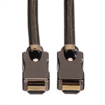 ROLINE 4K HDMI Ultra HD Kabel mit Ethernet, ST/ST Audio- & Video-Kabel, HDMI Typ A Männlich (Stecker), HDMI Typ A Männlich (Stecker) (100.0 cm)