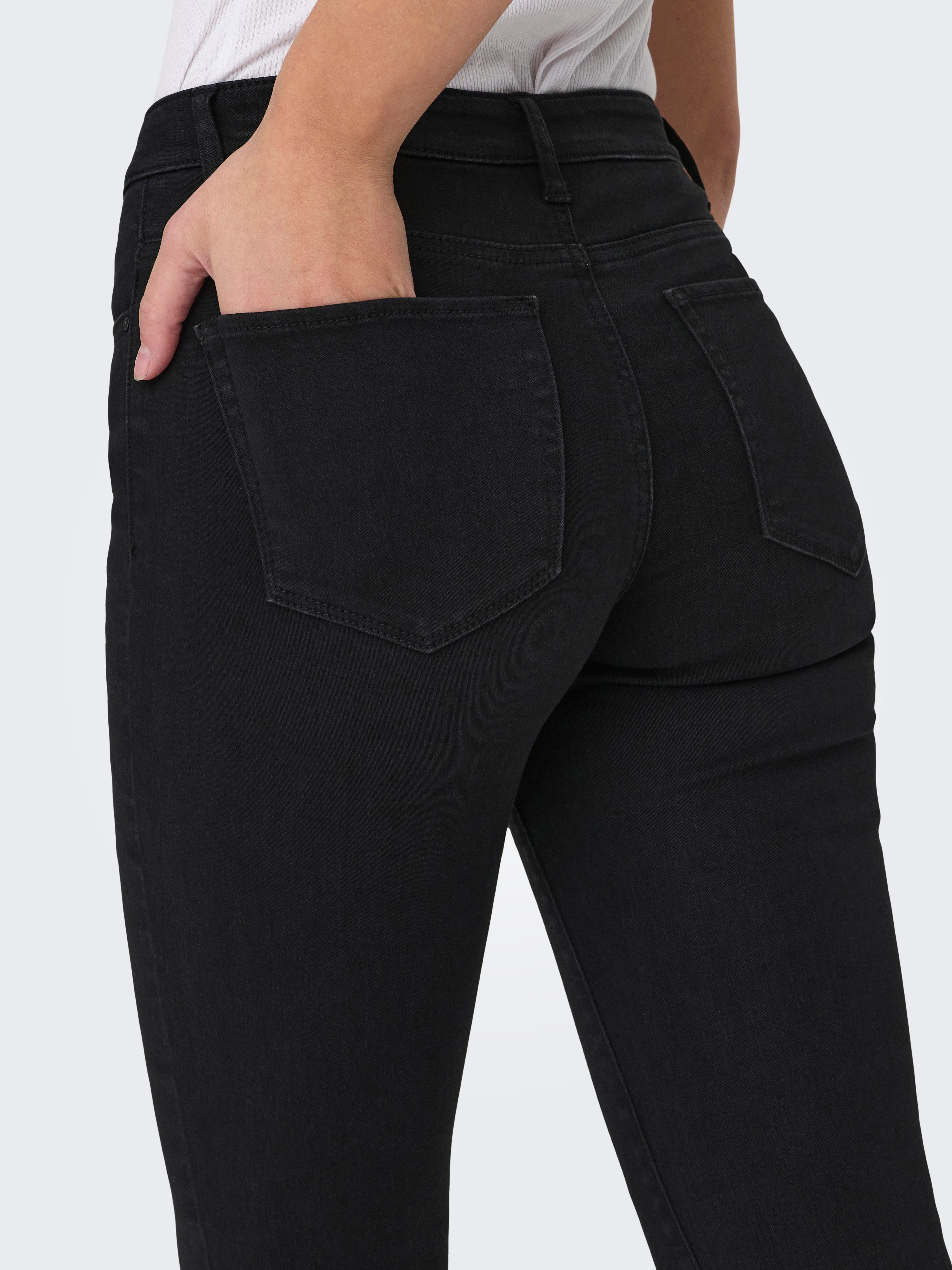 ONLY Bootcut-Jeans ONLREESE REG RETRO FLARED DNM BOX Materialmix, bootcut fit