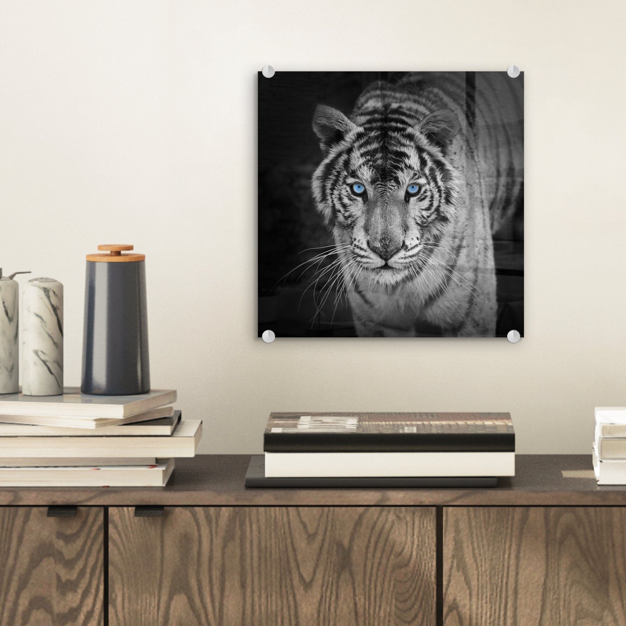 MuchoWow Acrylglasbild Tiere - Tiger - günstig online kaufen