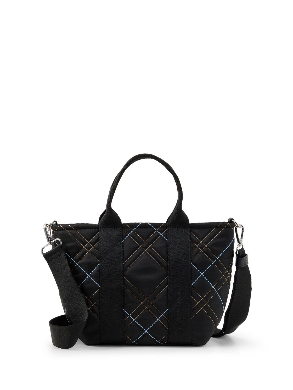 TOM TAILOR Denim Shopper Bags, TTAMINTA M Shopper mit Karomuster
