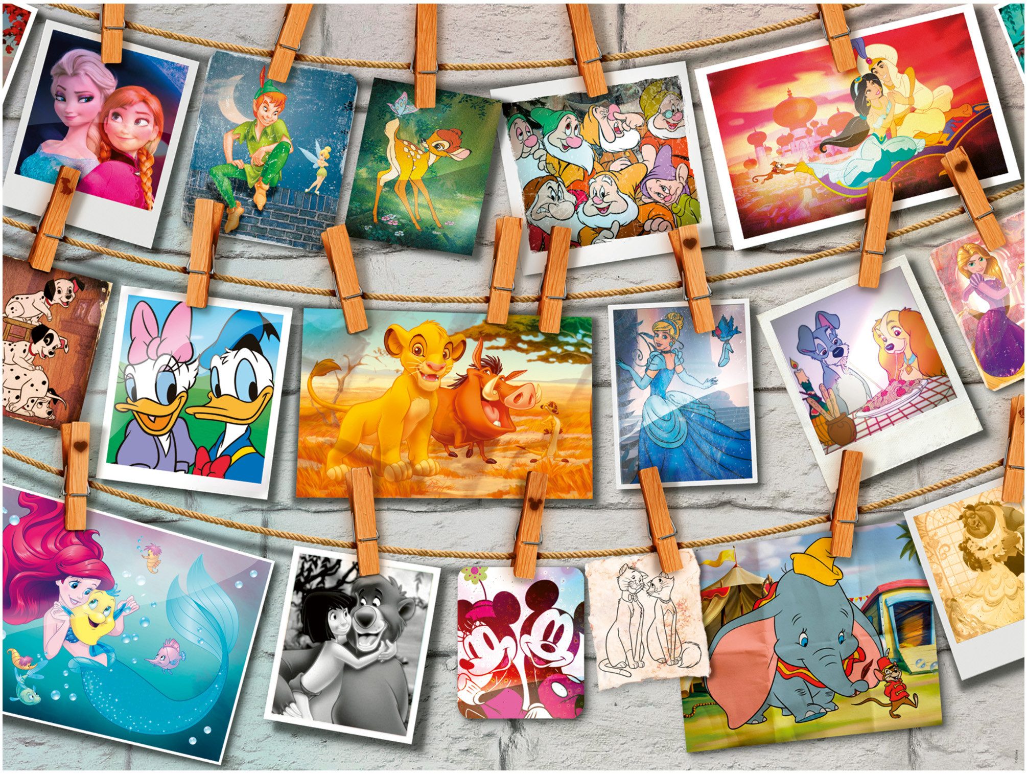 Ravensburger Puzzle Disney Photographs, 1500 Puzzleteile, Made in Germany