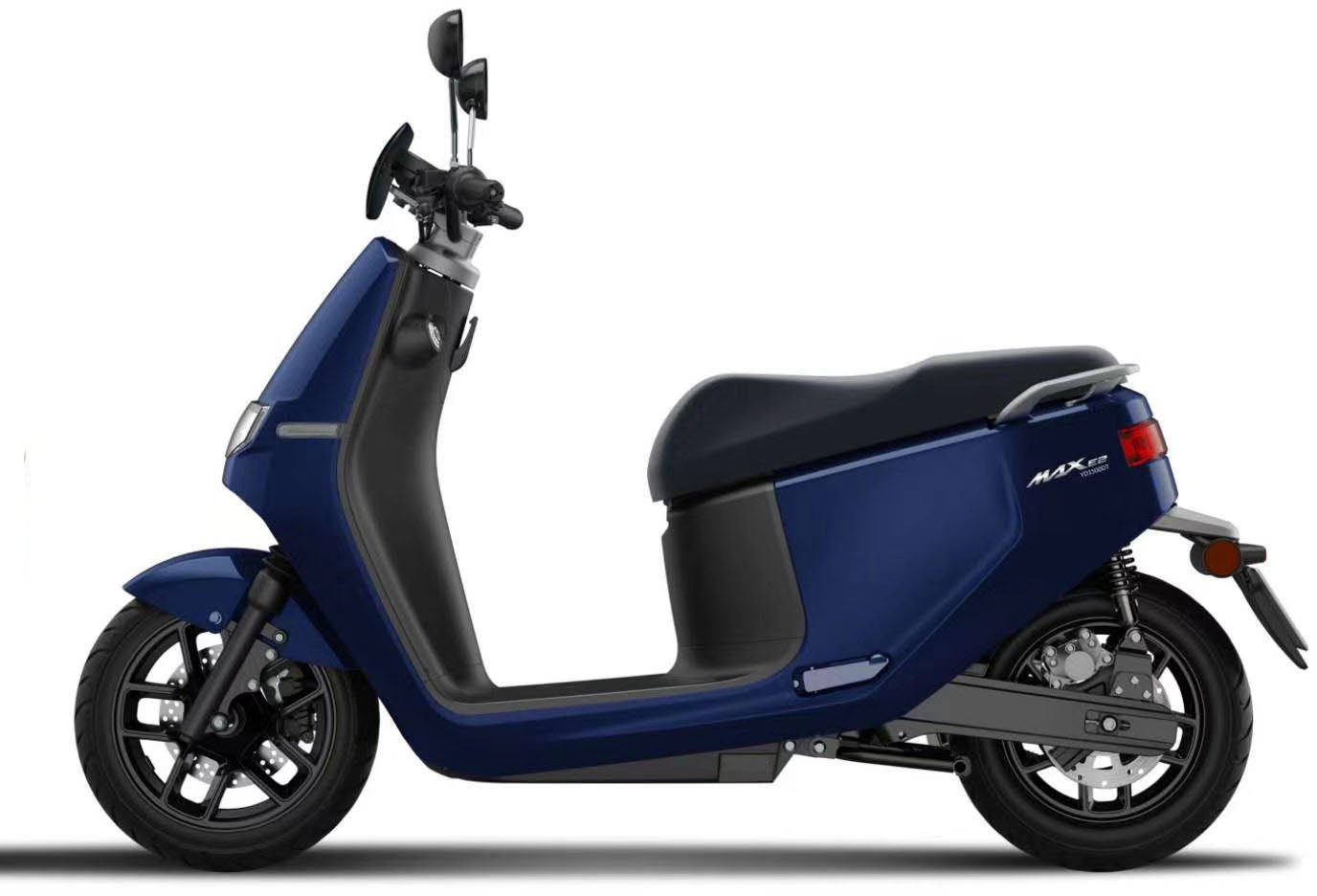 E2MAX Ecooter 75km/h, blau km/h E-Motorroller 80 SAXXX