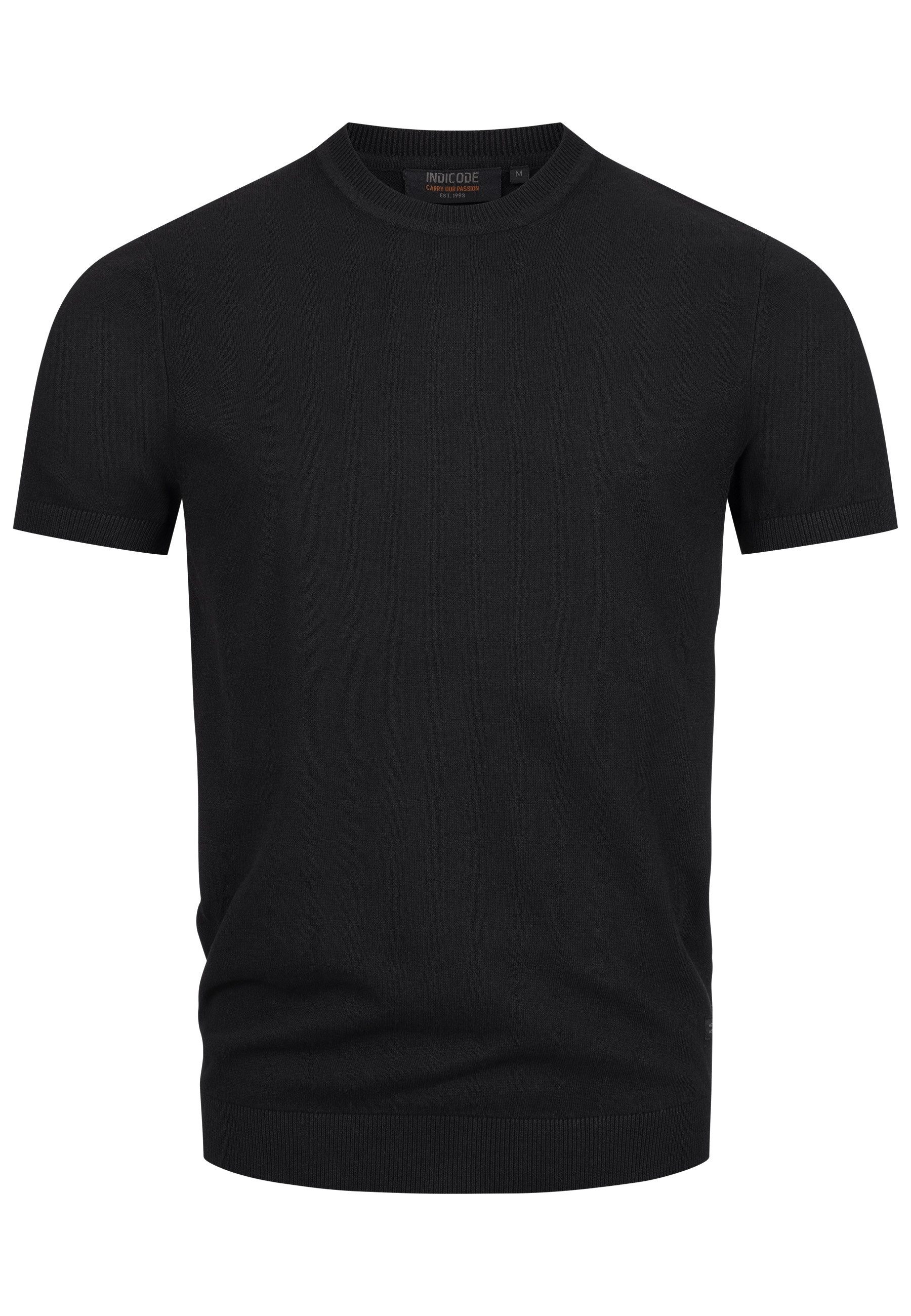 Indicode T-Shirt Herren INVasko Shirt Tee Herrenshirt T-Shirt Feinstrick mi günstig online kaufen