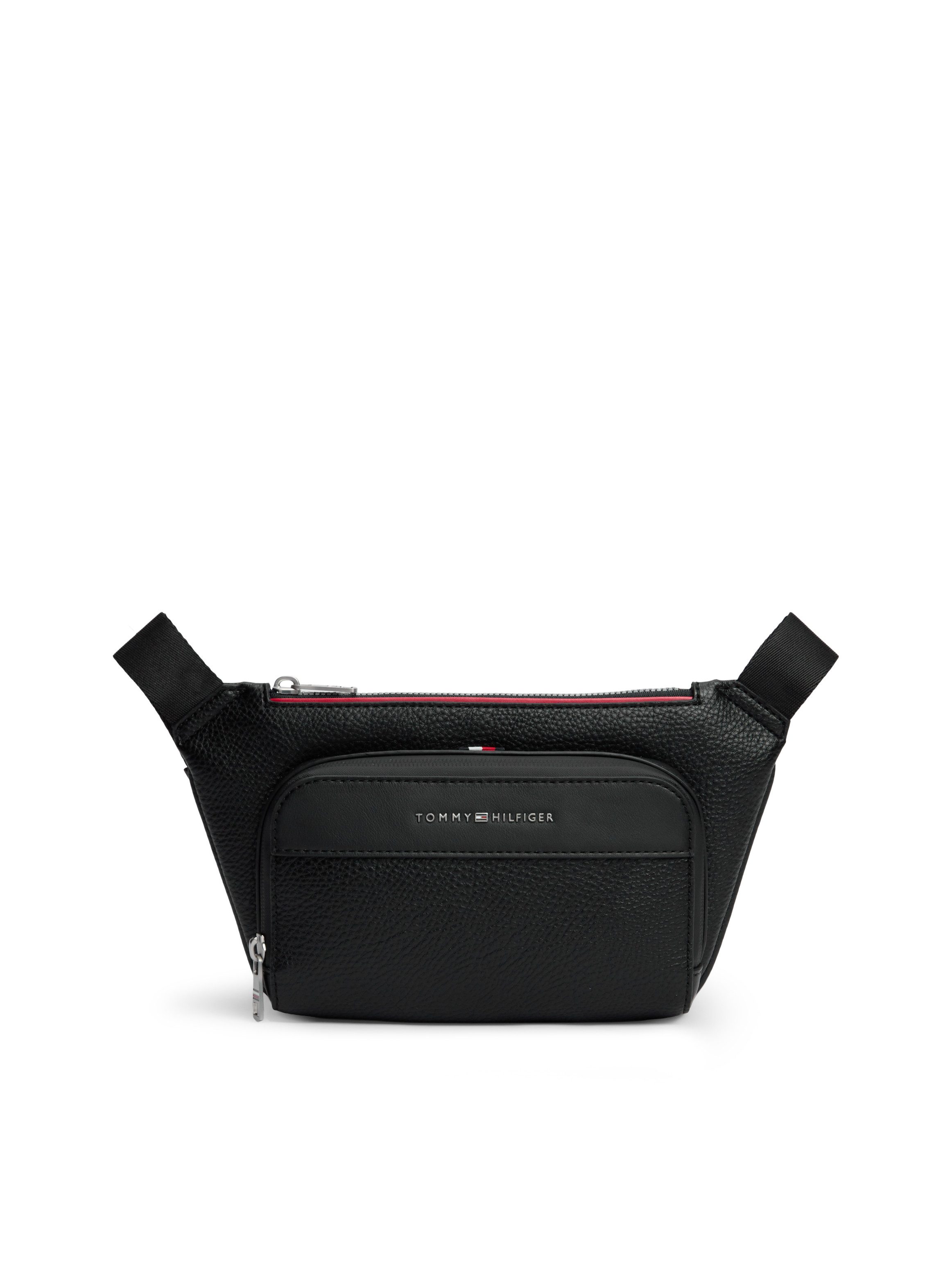 Tommy Hilfiger Gürteltasche TH CENTRAL BUMBAG, Unisex Bauchtasche, Crossbodybag mit zwei Fächern