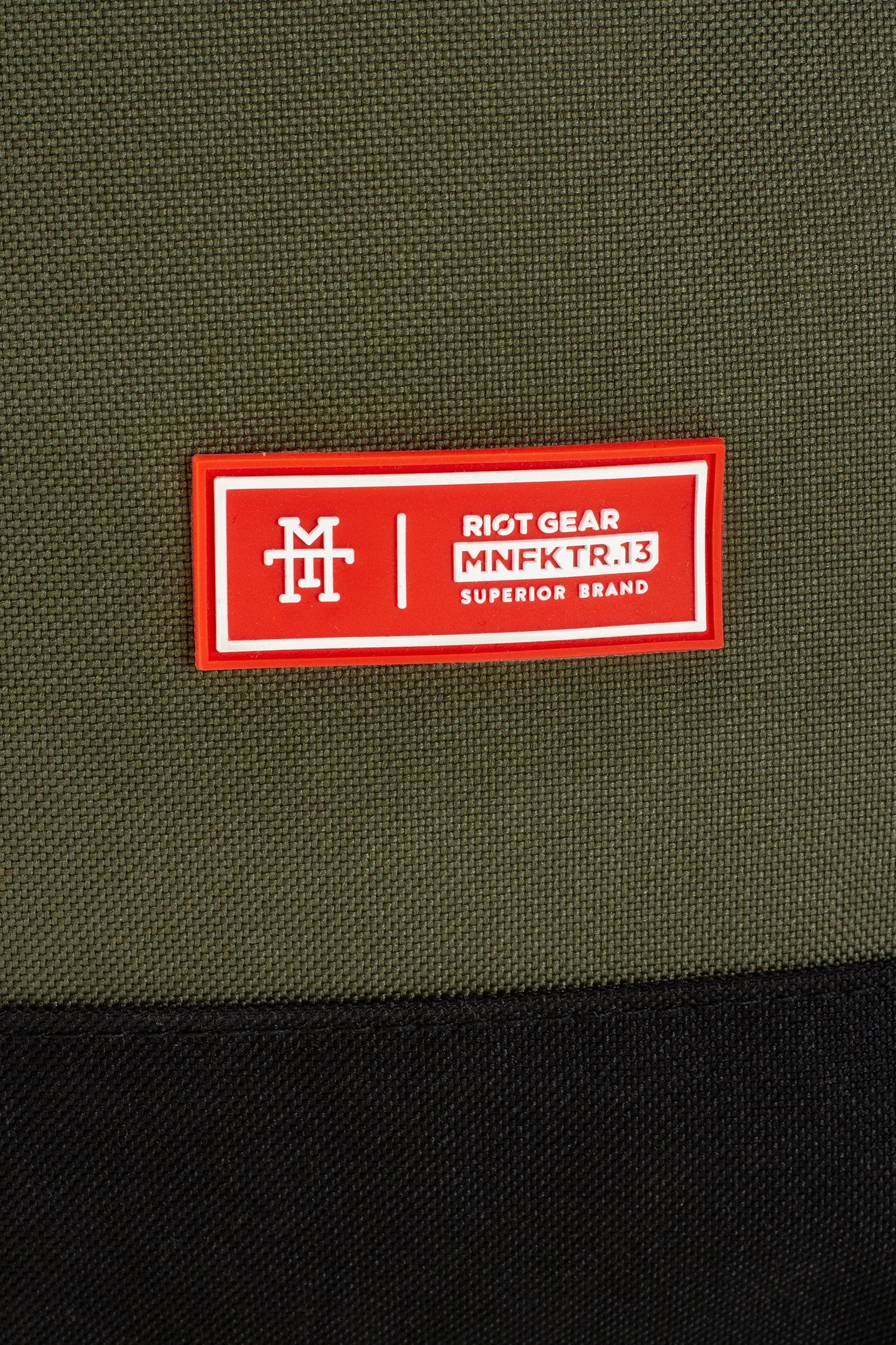 Manufaktur13 Daypack Roll-Top Rucksack (Riot Gear) - Rucksack (22L) mit Flaschenhalter, Laptopfach