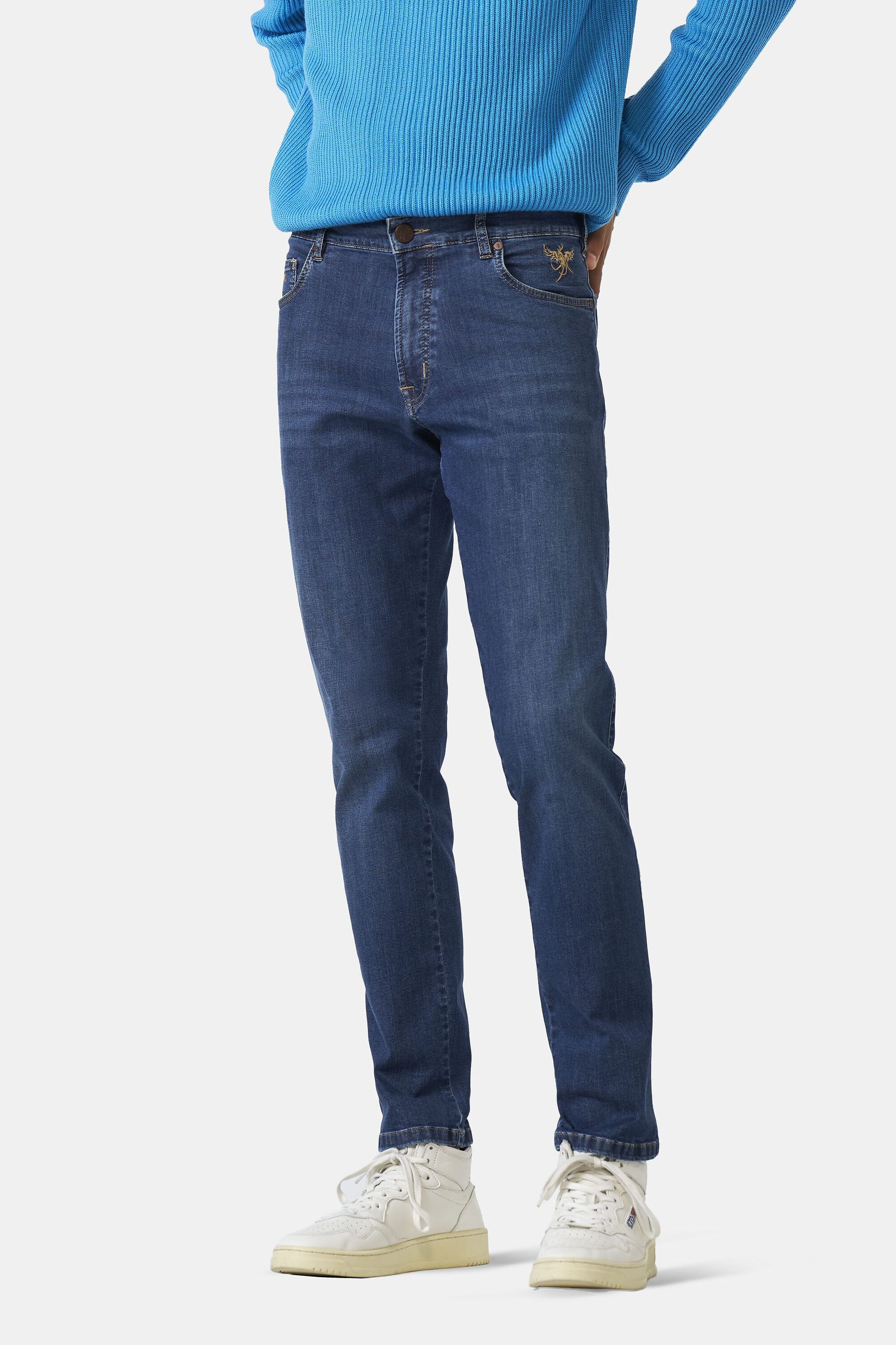 MMX 5-Pocket-Jeans Microfantasy Baumwoll-Chino Microfantasy Baumwoll-Chino