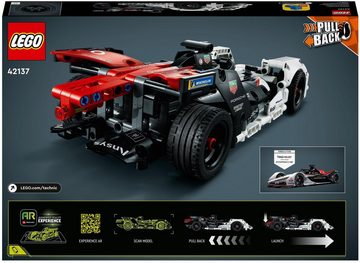 LEGO® Konstruktionsspielsteine Formula E® Porsche 99X Electric (42137), LEGO® Technic, (422 St)