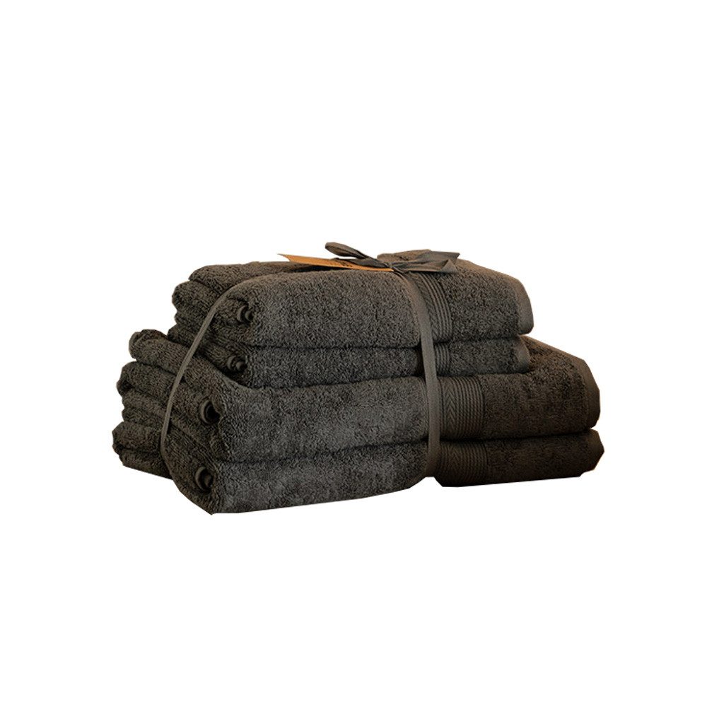 HOME DELUXE Handtuch Set SOFT, Baumwolle (4-St), ultraweich & schnell trock günstig online kaufen