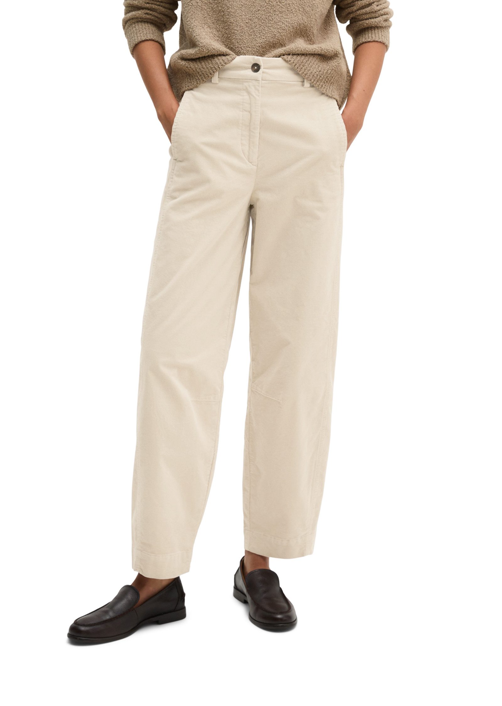 Marc O'Polo Cordhose Model: Minu barrel aus Bio-Baumwolle-Mix