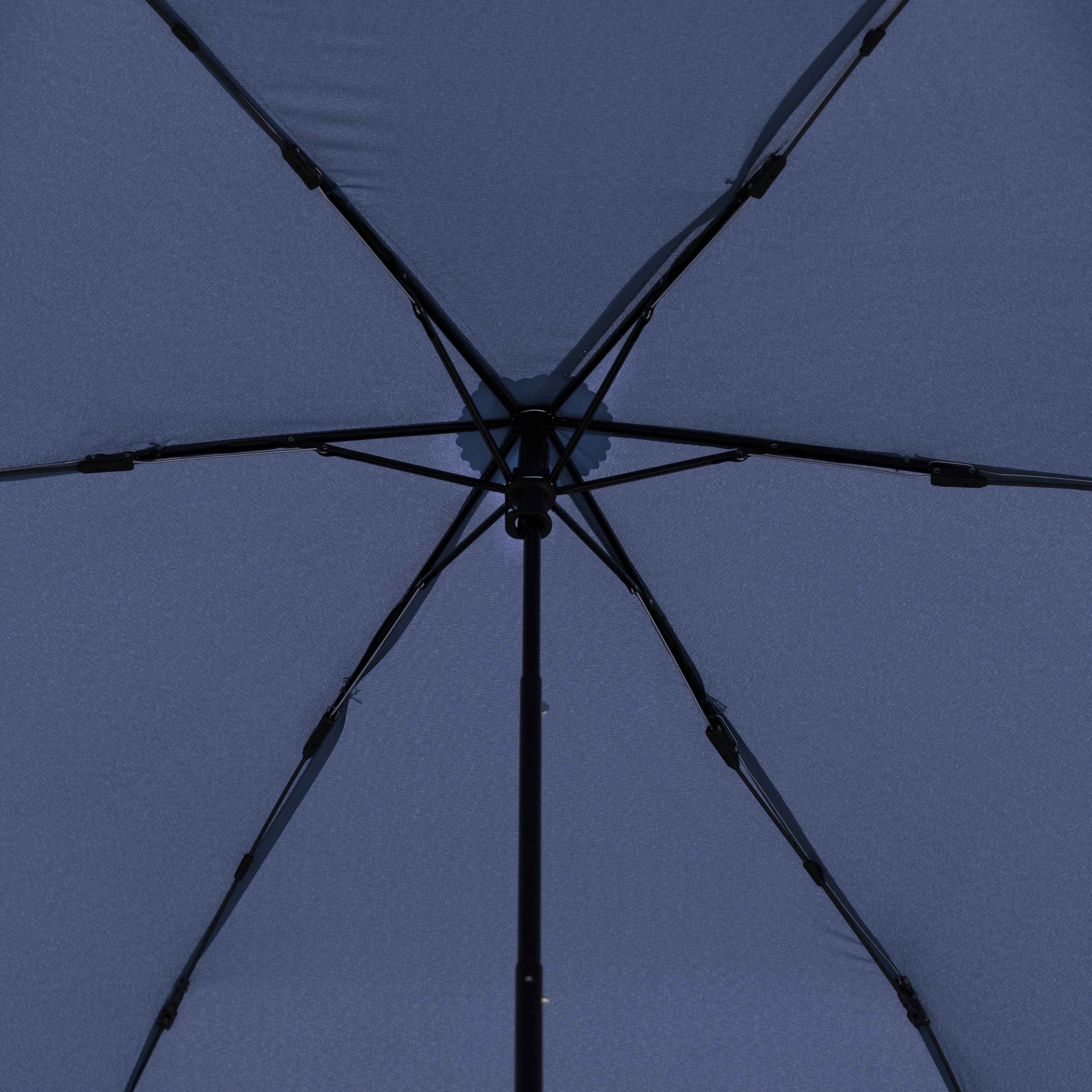 Damen Regenschirme doppler® Taschenregenschirm Zero 99 flat uni, Deep Blue