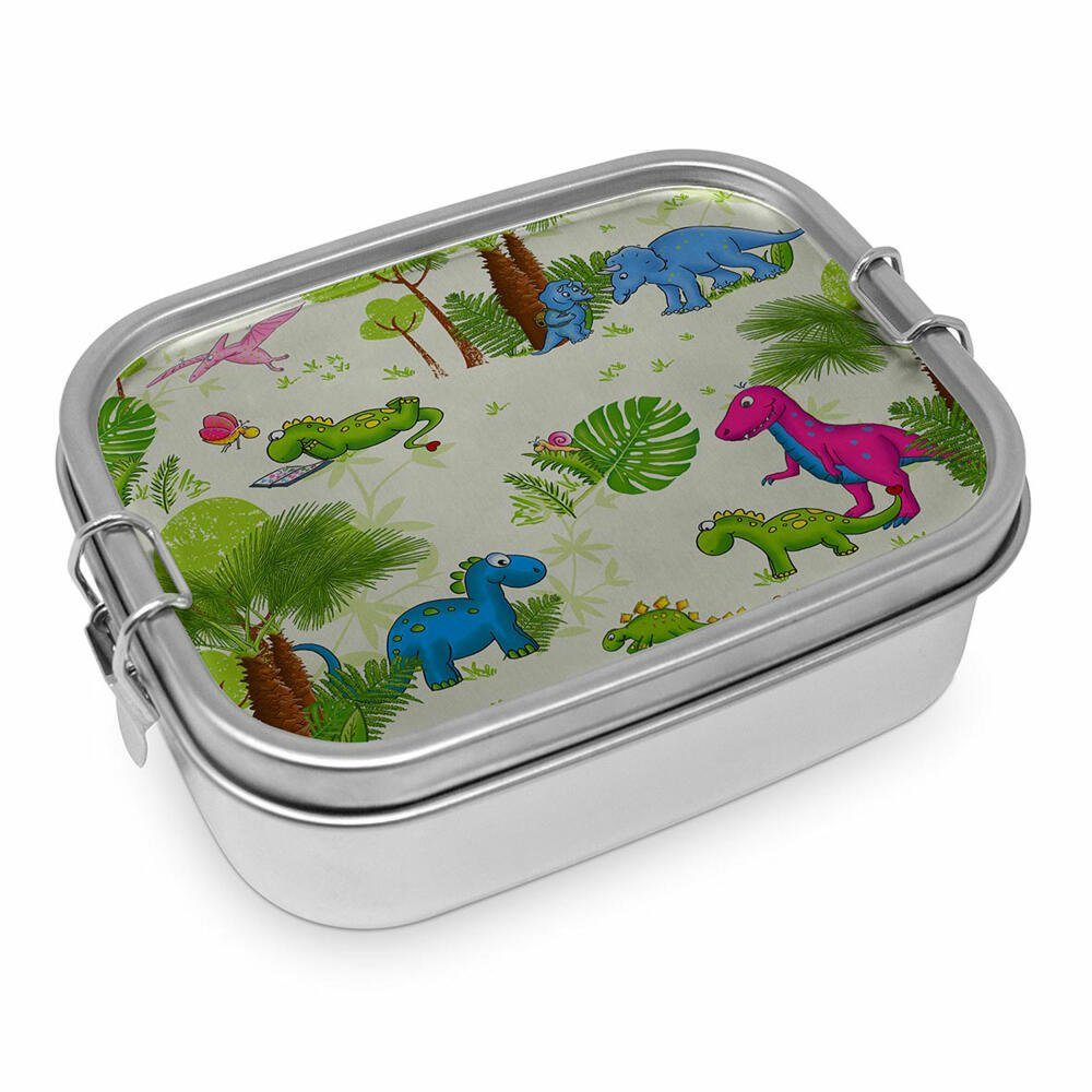 Dinos Lunchbox Steel Edelstahl 900 ml, PPD