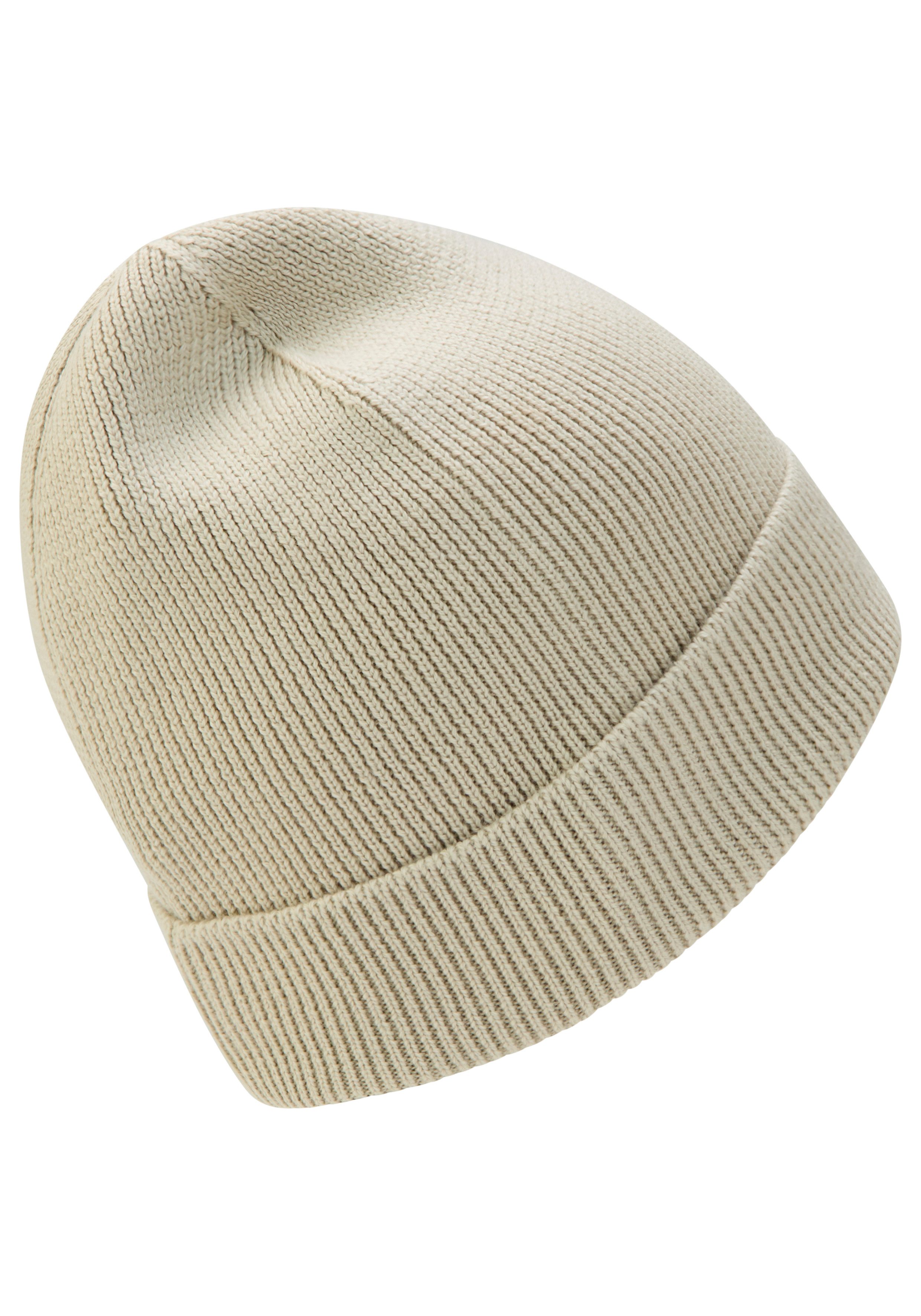 BOSS ORANGE Strickmütze Foxxy Hat mit Label-Aufnäher günstig online kaufen