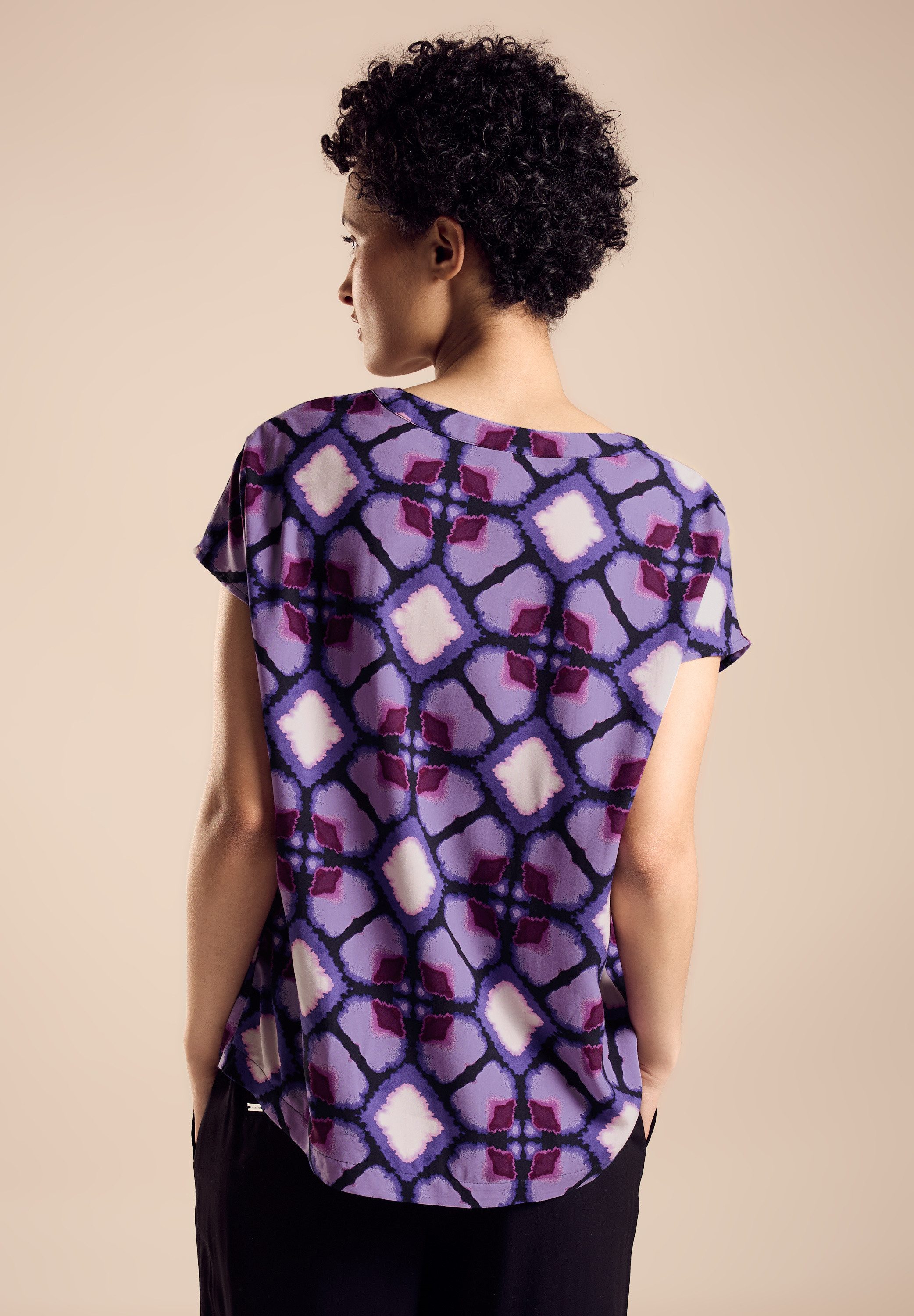 STREET ONE Blusentop mit All-Over Print