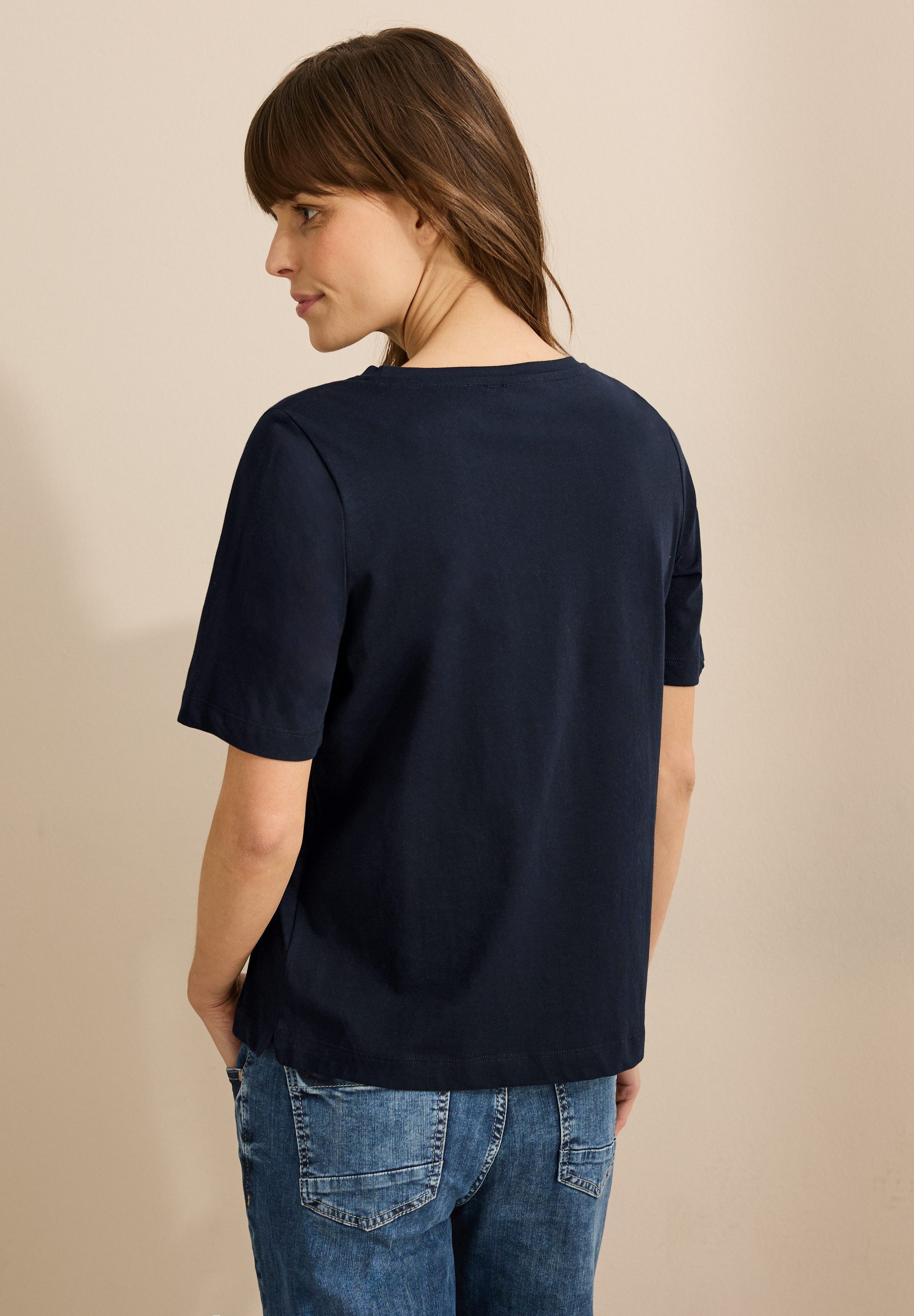 Cecil Print-Shirt aus reiner Baumwolle günstig online kaufen