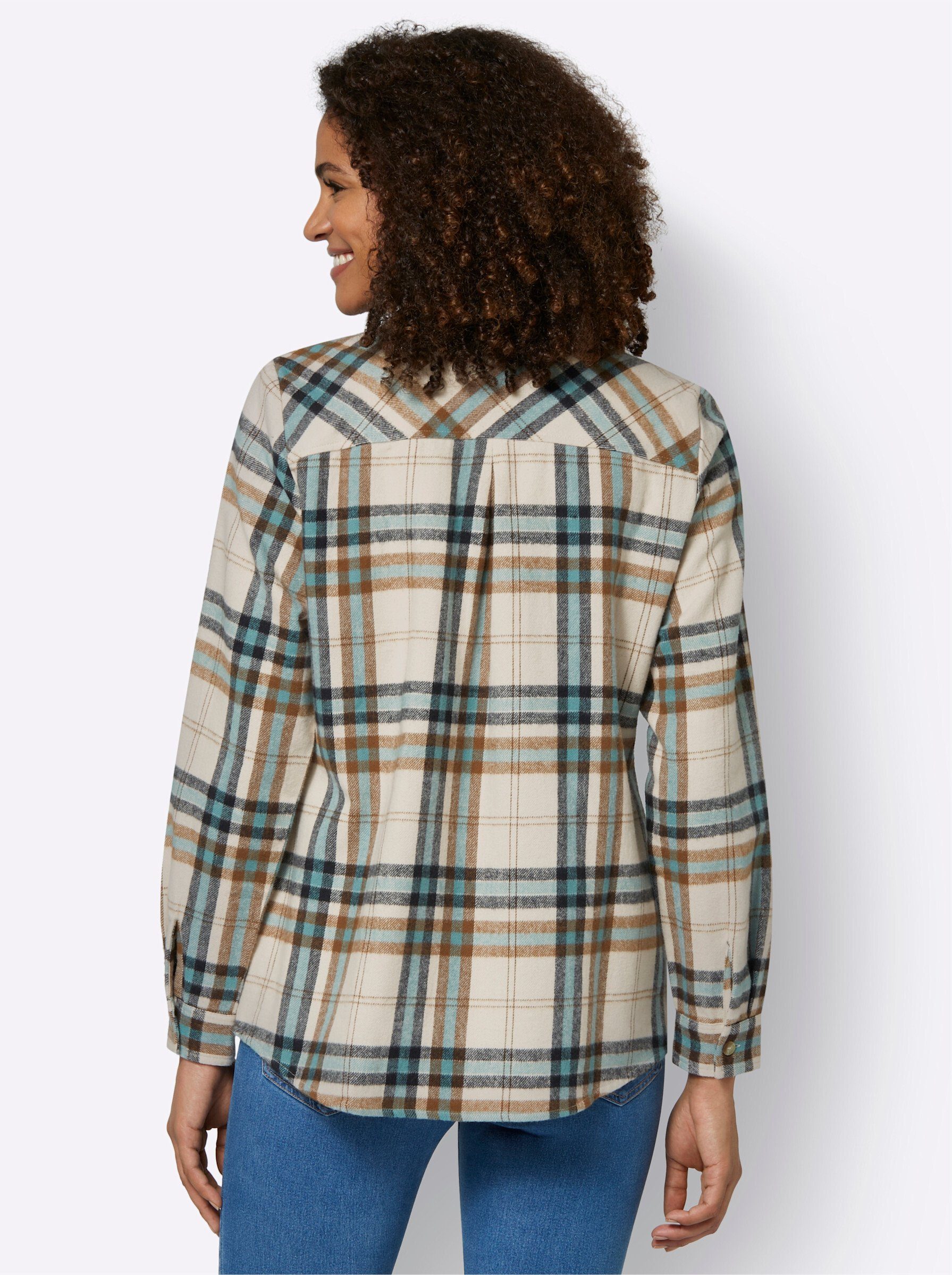 Witt Klassische Bluse Flanellbluse . günstig online kaufen