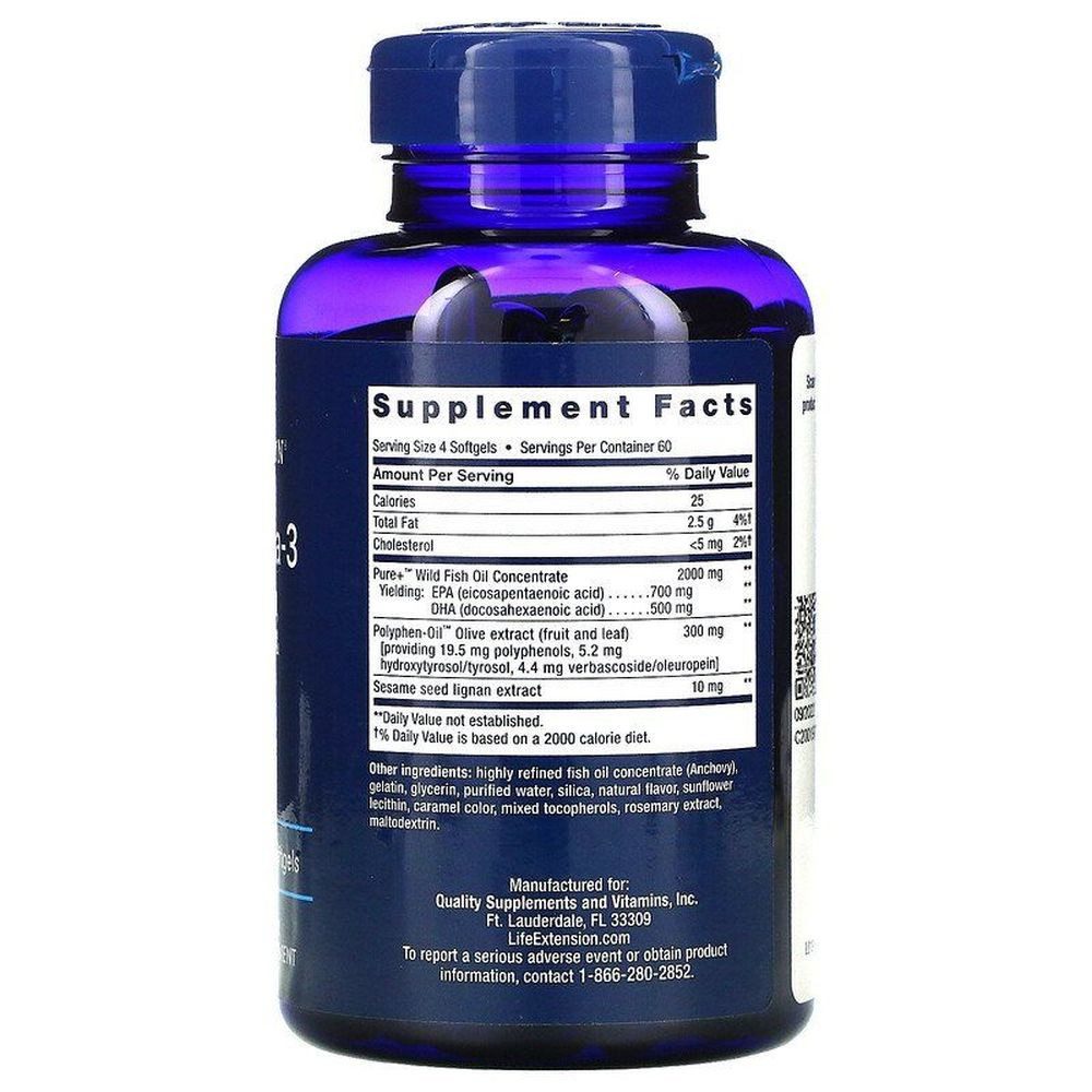 Life Extension Life Extension Super Omega-3 - 240 Weichkapseln Kapseln