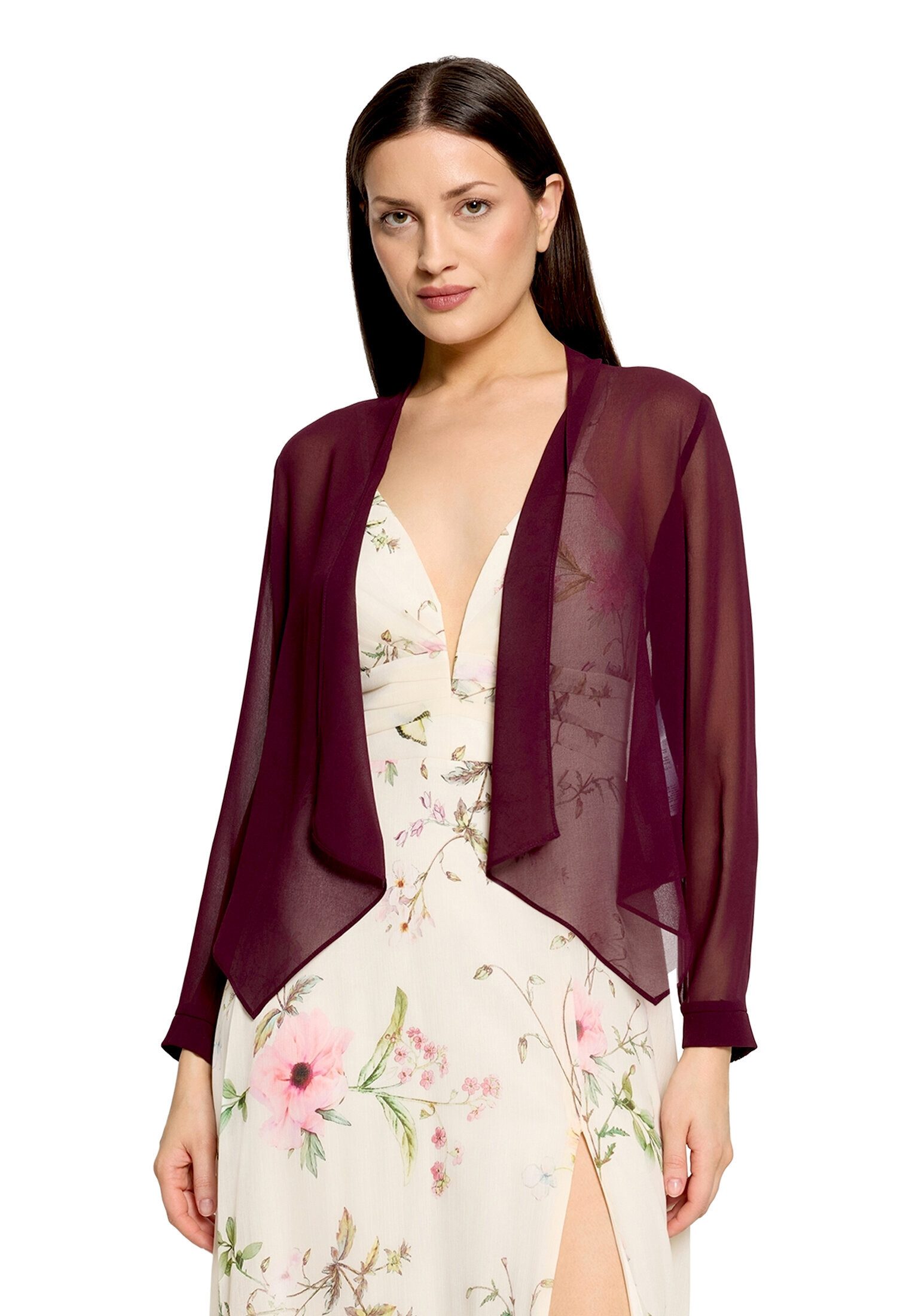 Vera Mont Blusenjacke Damen ohne Verschluss