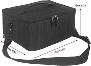 TSEPOSY Kameratasche Wasserdicht Stoß Partition Gepolsterte Kamerataschen für SLR DSLR (1-tlg)