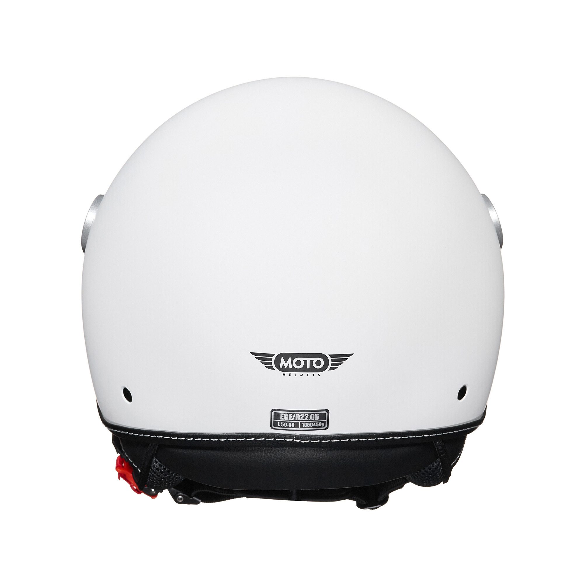 MOTO HELMETS Motorradhelm Jethelm Motorradhelm, Helm für Motorrad, Roller & Scooter, Schnellverschluss, nur 1050g – Bild 5 von 5