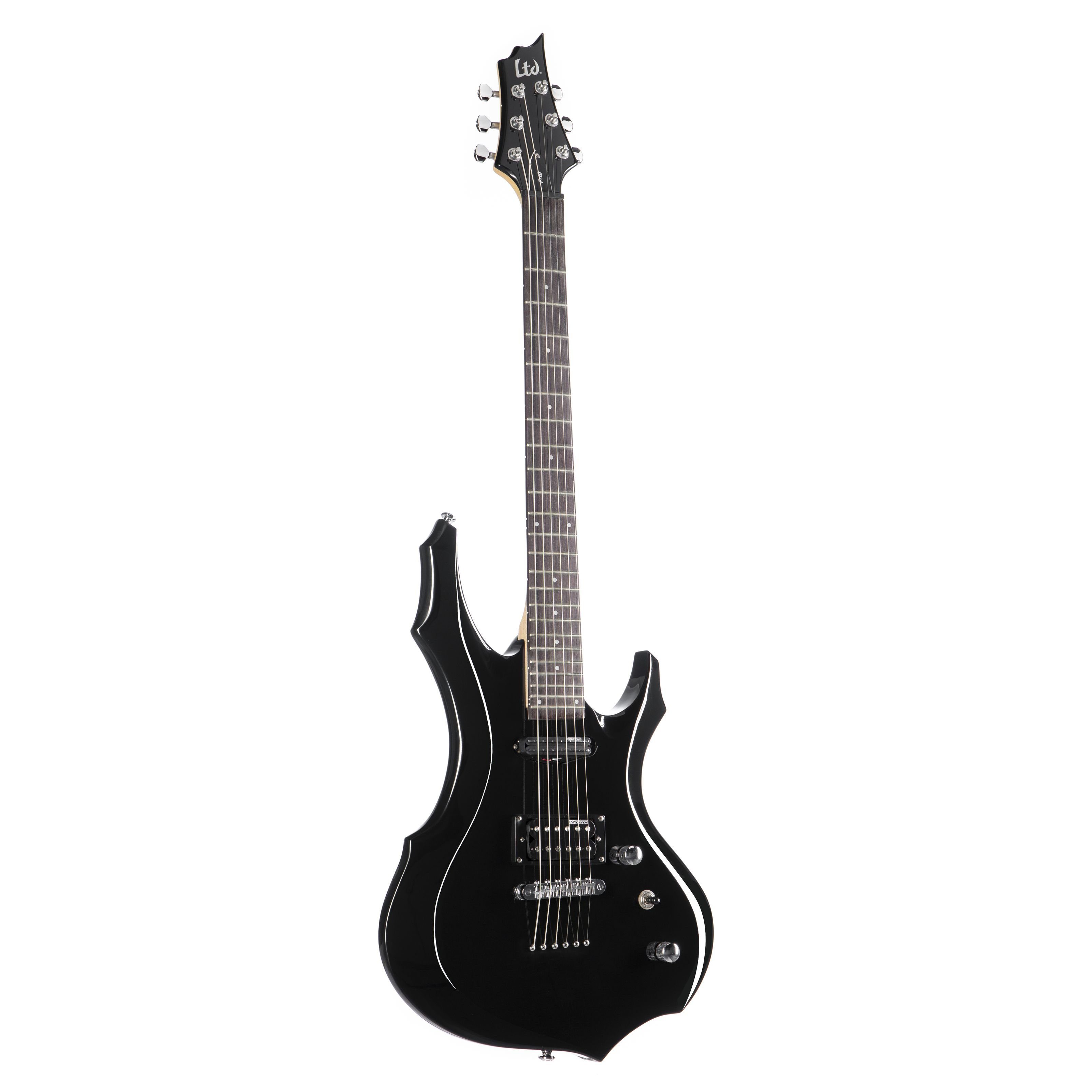 ESP E-Gitarre, LTD F-10 Black, Heavy-Shop, Heavy-Gitarren, LTD F-10 Black - E-Gitarre