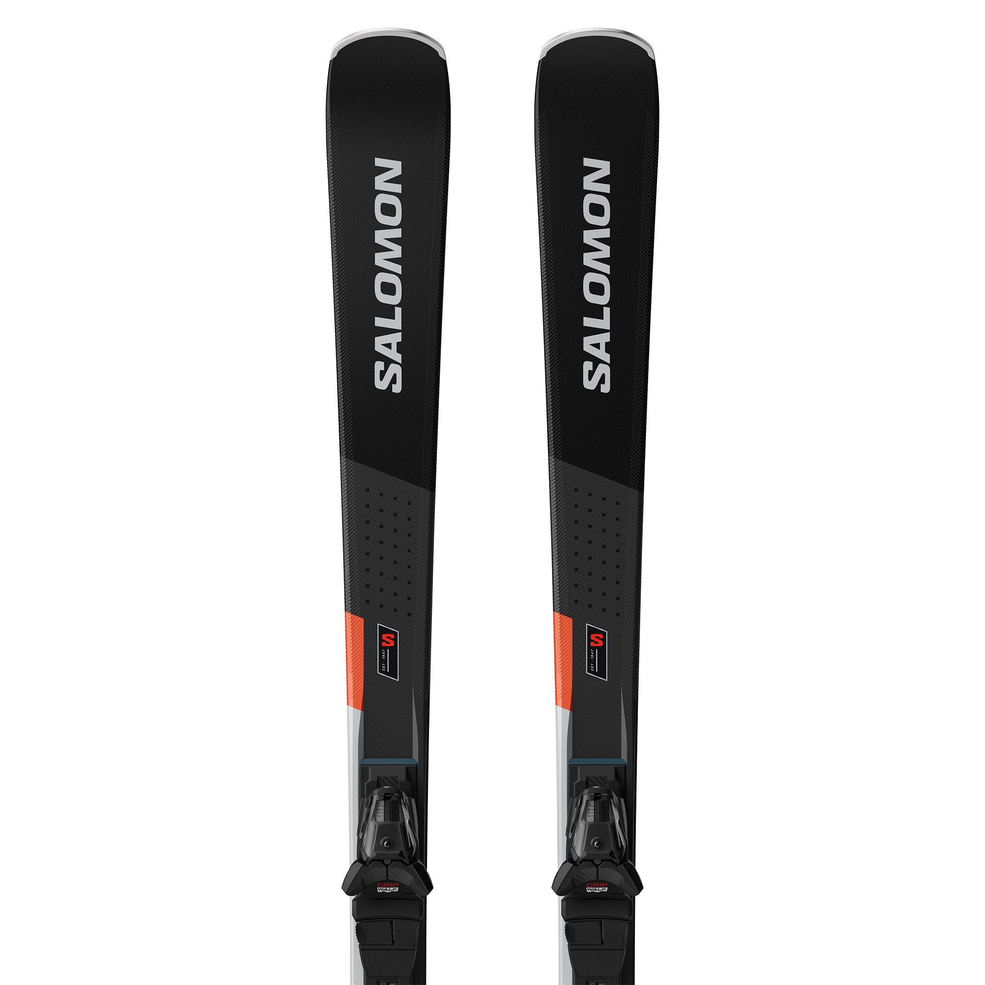 Ski E S/MAX X7 Ti + M10 GW L80 BLACK/NEON RED/CHROME
