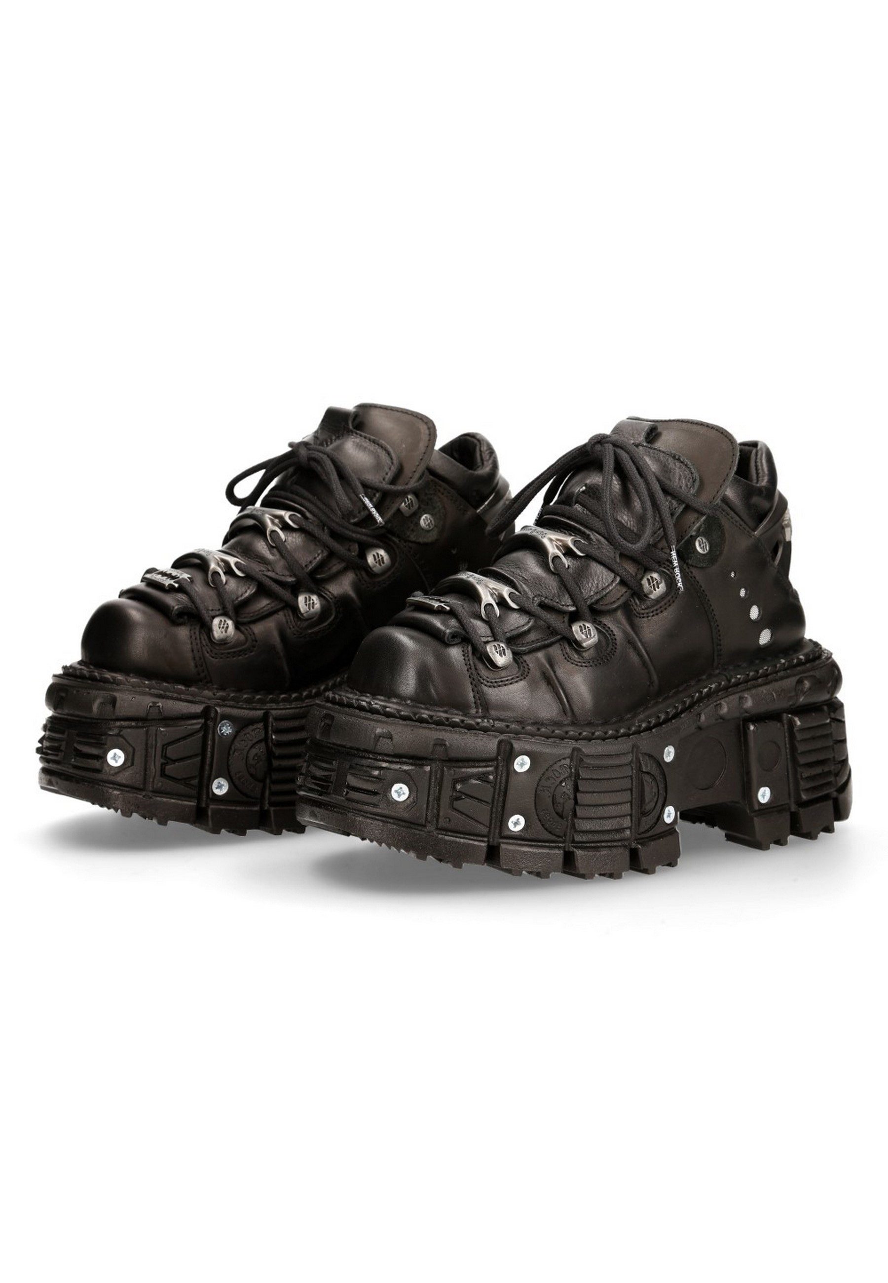 New Rock M-TANK106-C2 Sneakerboots Unisex Leder-Sneaker: Goth-Punk Stil mit günstig online kaufen